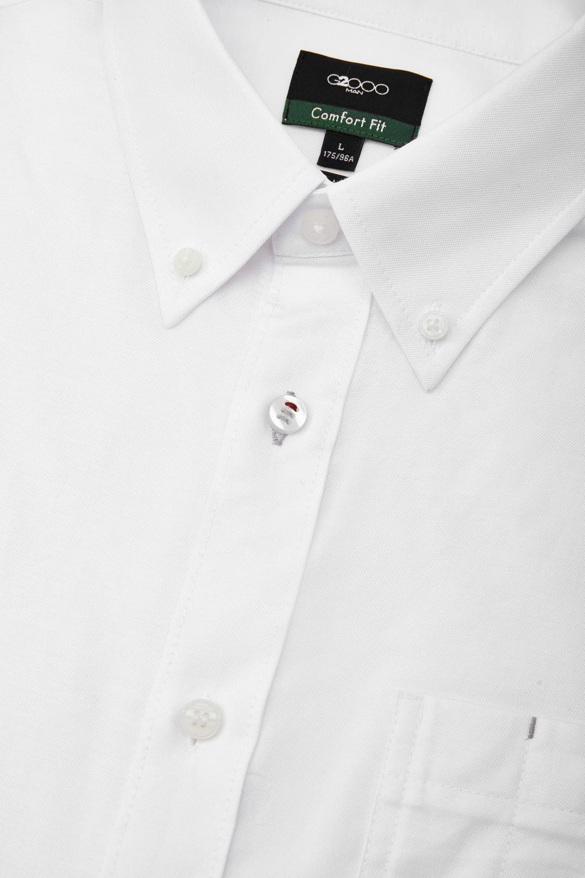 G2000 Shirts Wrinkle-Free Comfort Fit Oxford Casual Shirt
