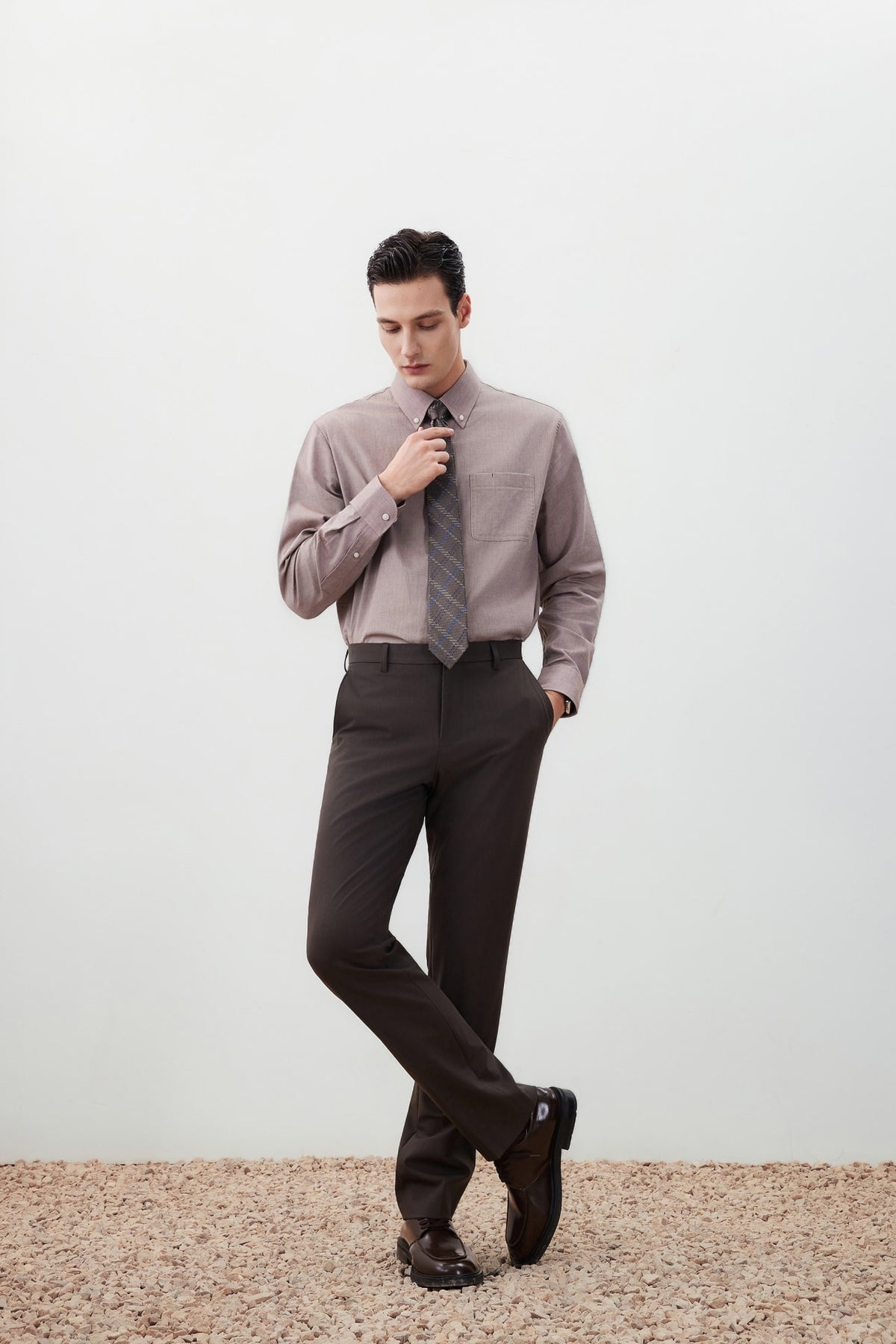 G2000 Shirts Wrinkle-Free Comfort Fit Oxford Casual Shirt