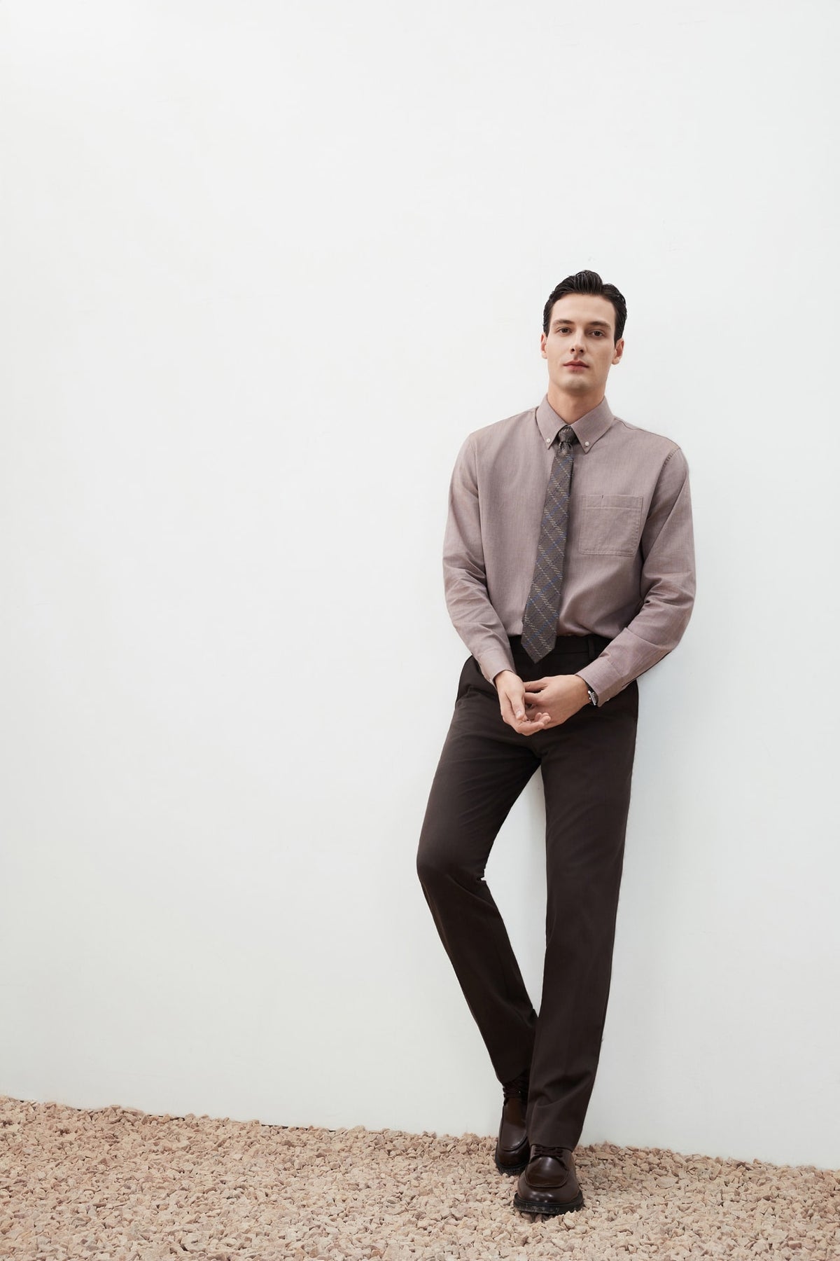 G2000 Shirts Wrinkle-Free Comfort Fit Oxford Casual Shirt