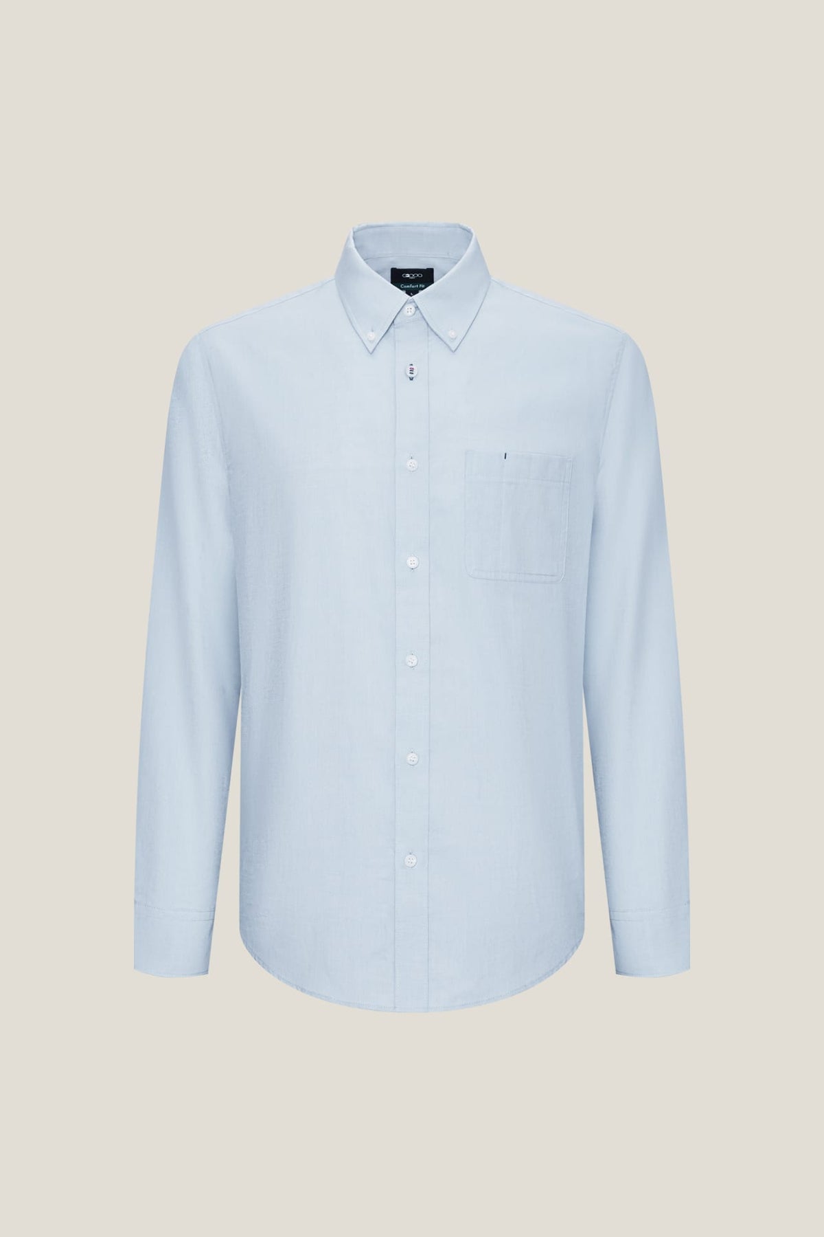 G2000 Shirts Wrinkle-Free Comfort Fit Oxford Casual Shirt Twilight Blue Comfort
