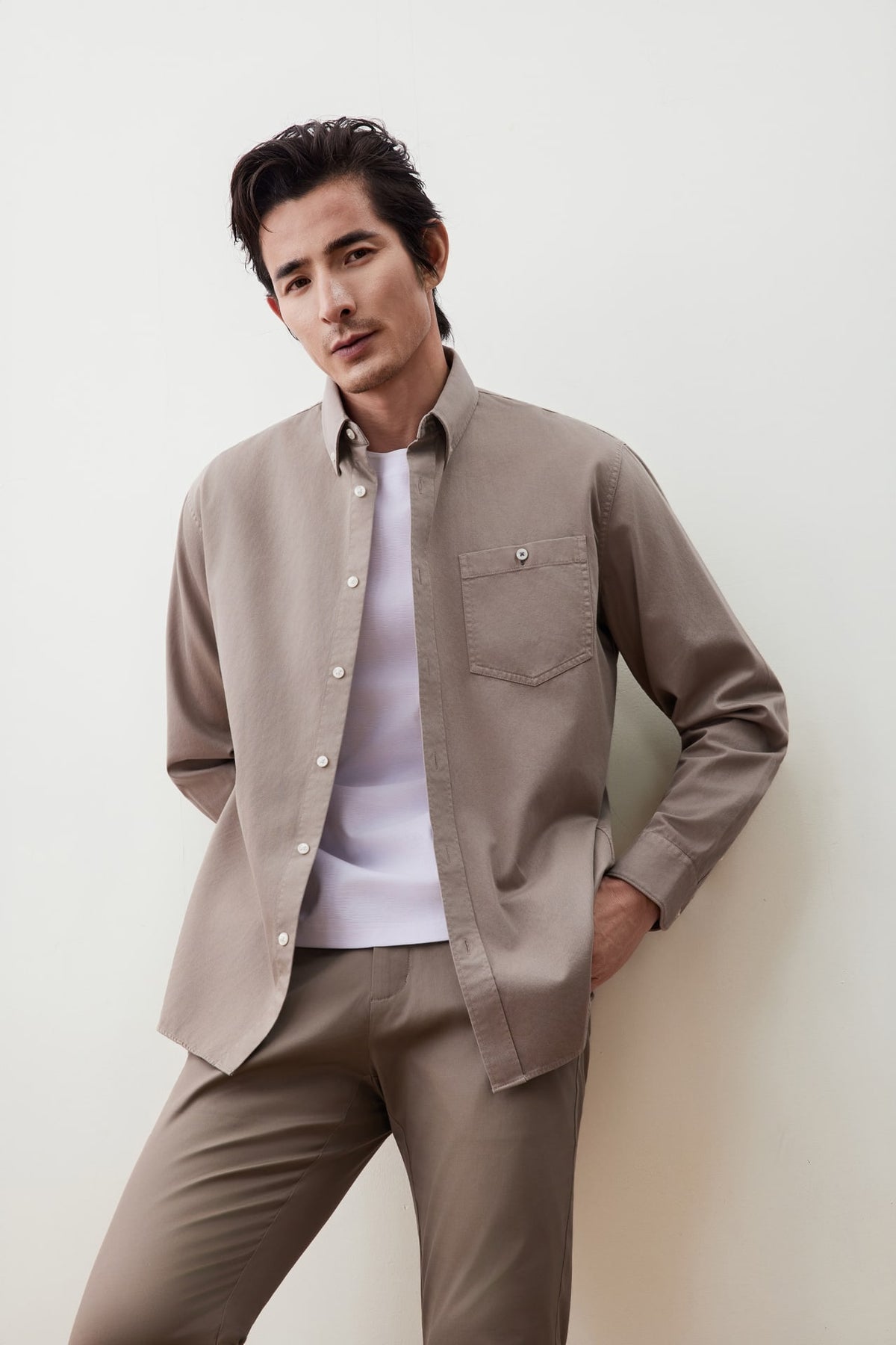 G2000 Shirts Cotton Garment-Dye Comfort Fit Casual Shirt