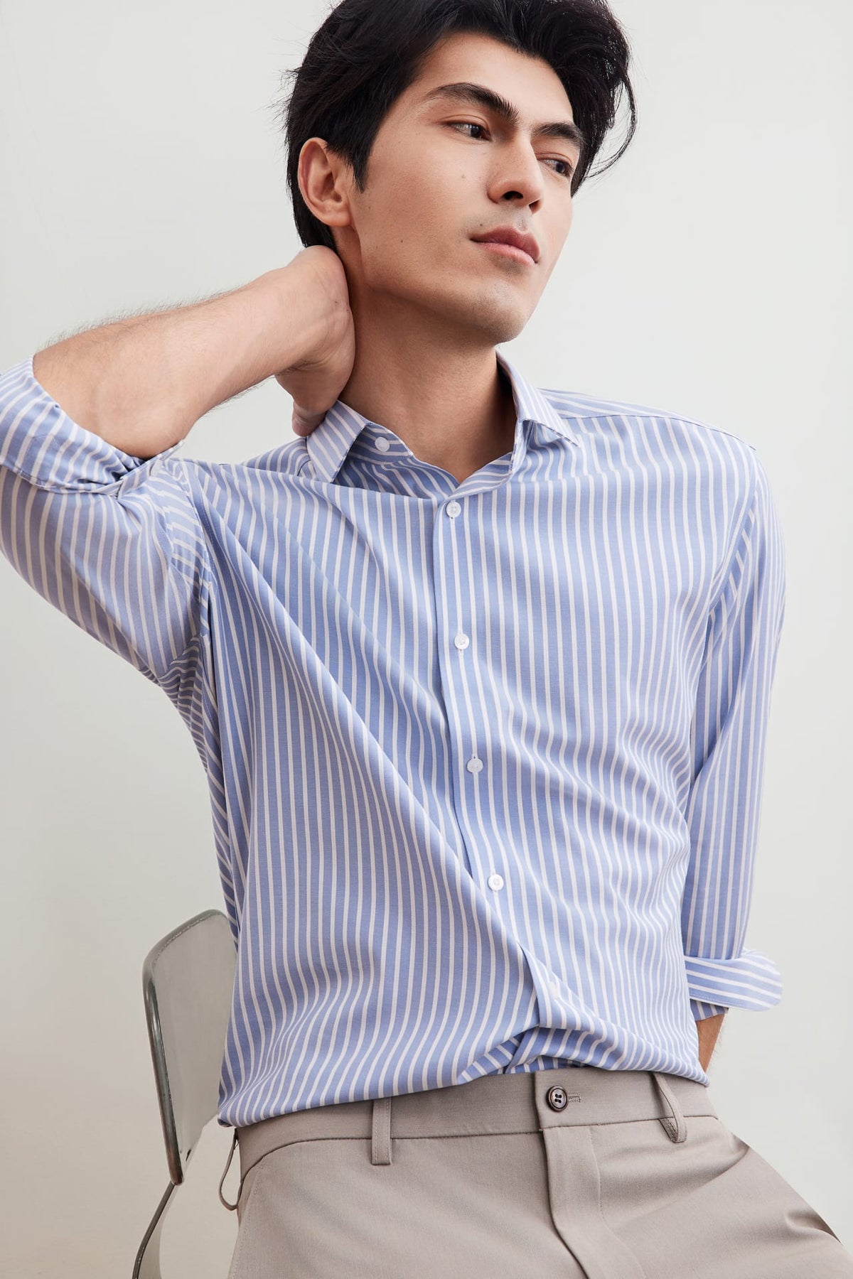 G2000 - Shirts - Non-Iron Smart Fit Stripe Shirt