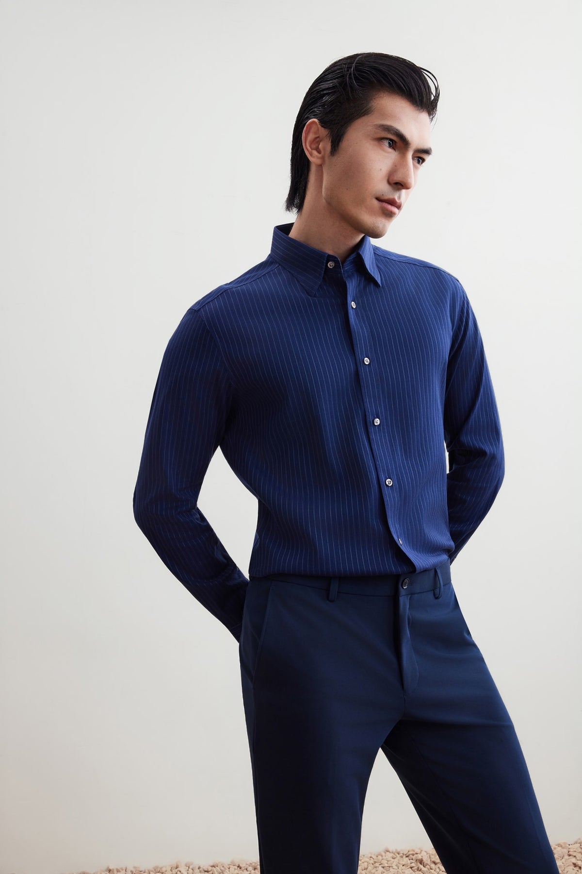 G2000 Shirts Non-Iron Smart Fit Stripe Shirt