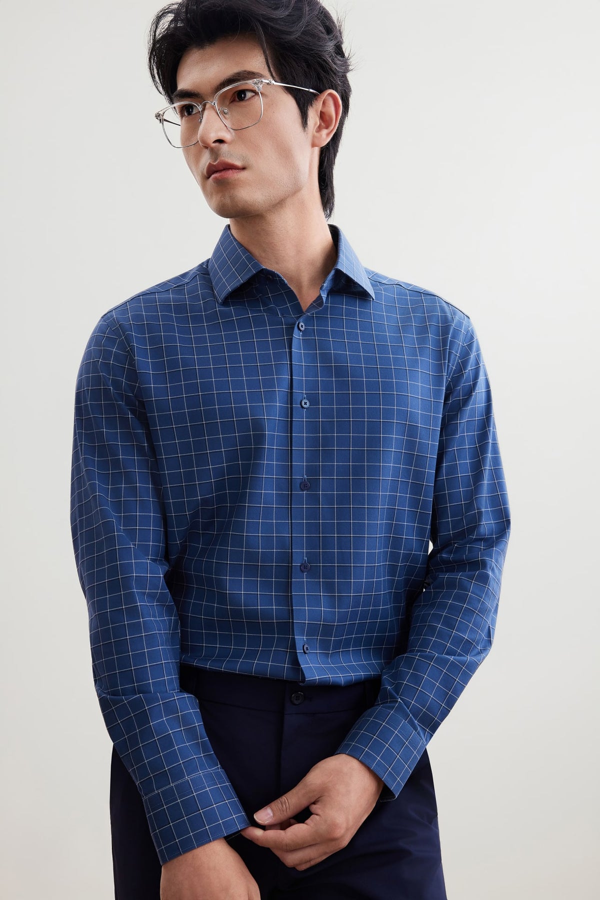G2000 Shirts Non-Iron Smart Fit Check Shirt