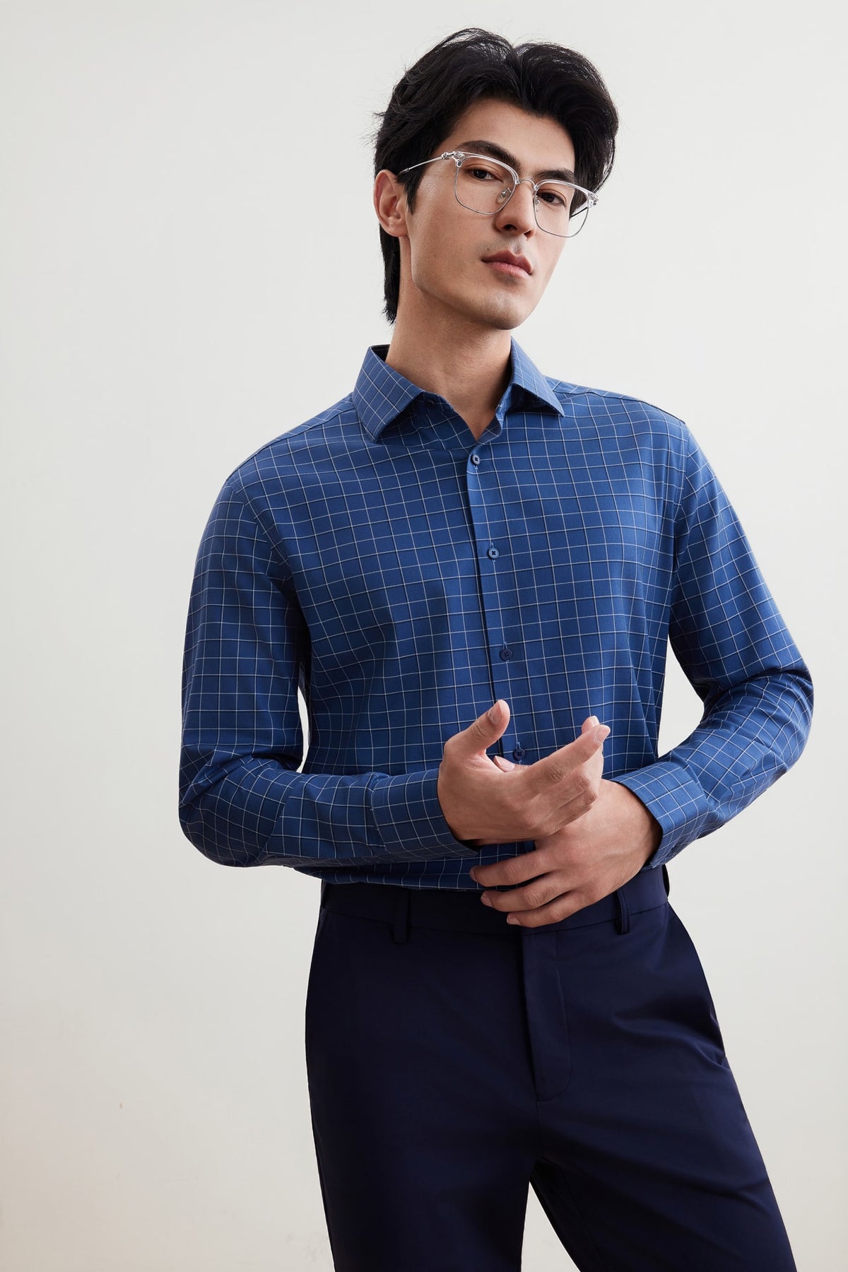 G2000 - Shirts - Non-Iron Smart Fit Check Shirt