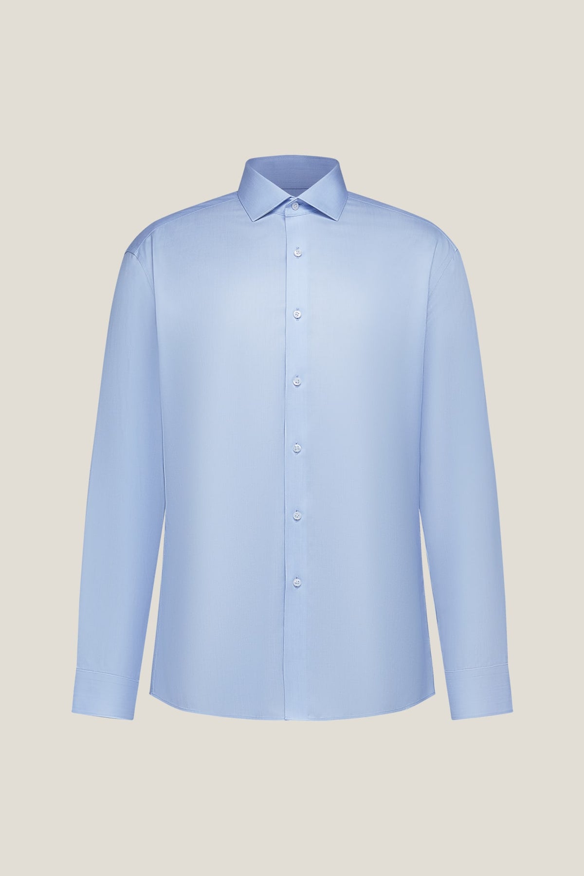 G2000 Shirts Non-Iron Temperature Regulating Fine Twill Smart Fit Long Sleeve Shirt Scuba Blue Smart