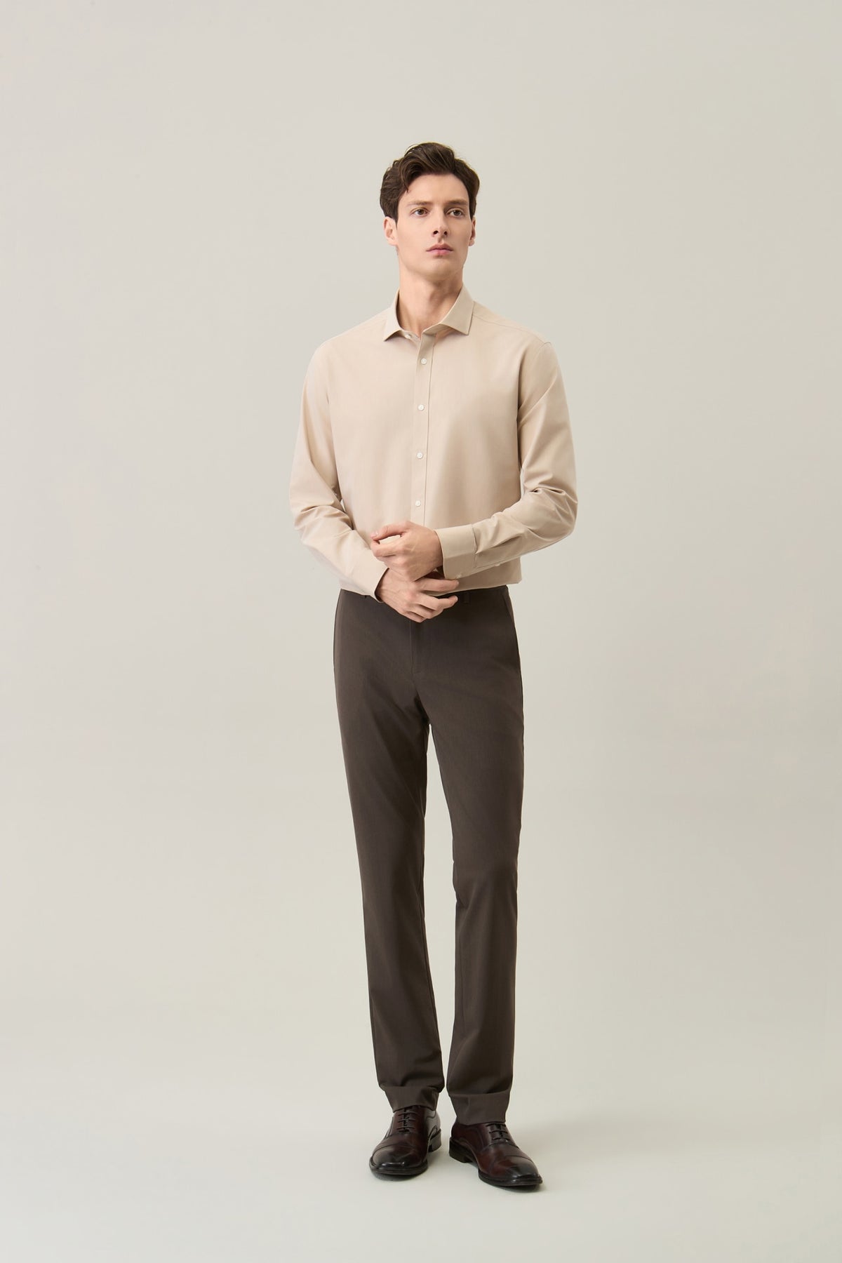 G2000 - Shirts - Non-Iron Silky Touch Poplin Smart Fit Long Sleeve Shirt
