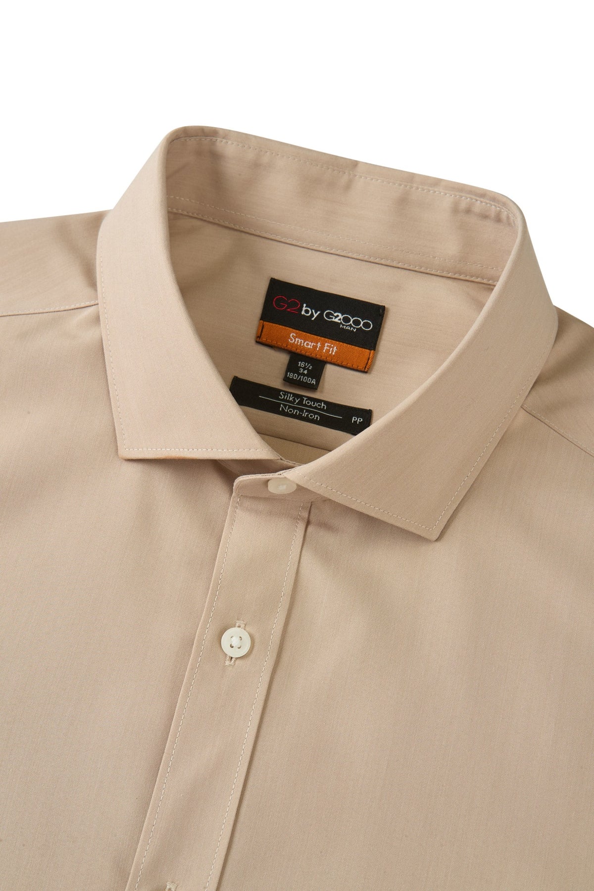 G2000 - Shirts - Non-Iron Silky Touch Poplin Smart Fit Long Sleeve Shirt