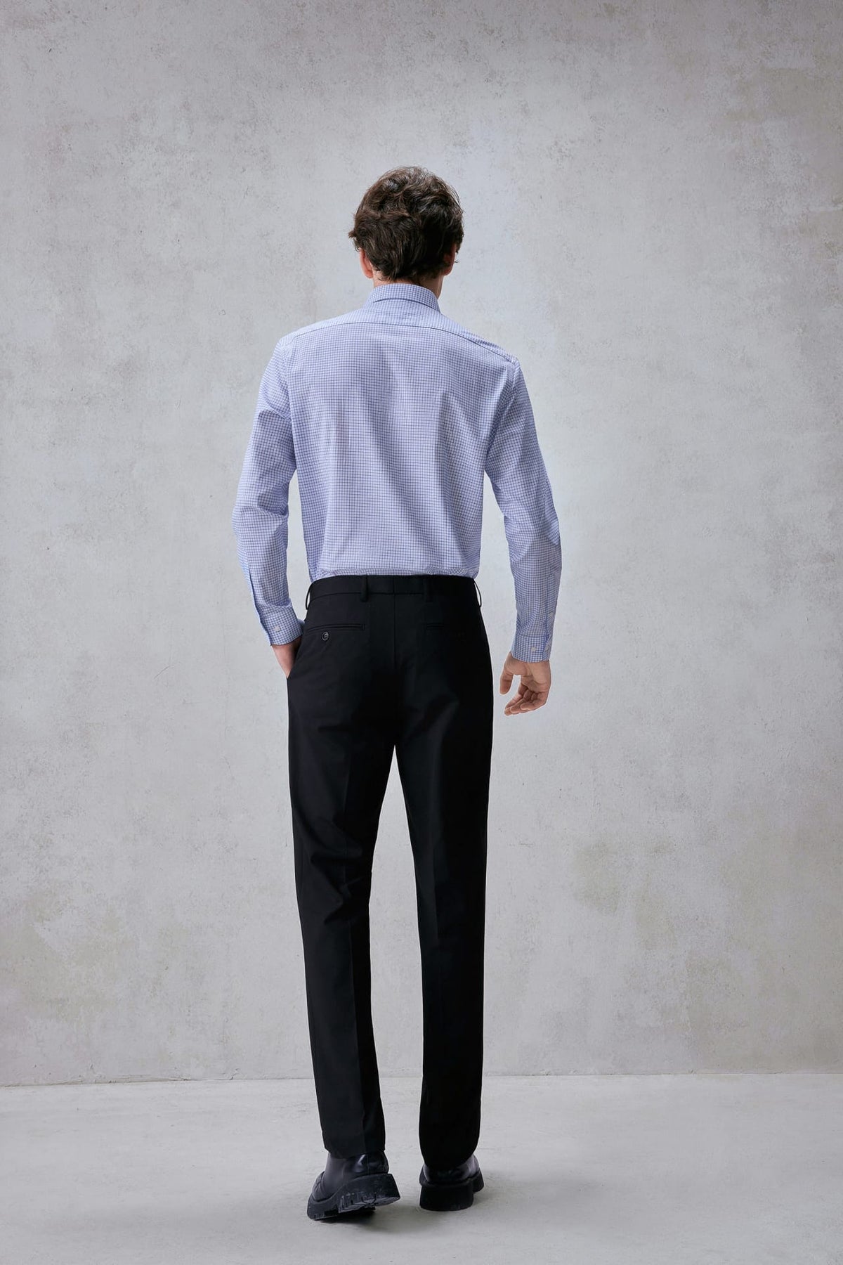 G2000 - Shirts - Non-Iron Easy Care Check Smart Fit Shirt