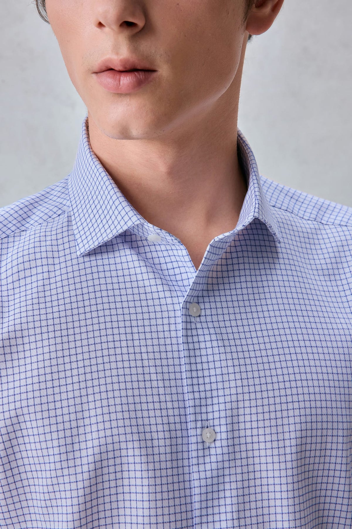 G2000 - Shirts - Non-Iron Easy Care Check Smart Fit Shirt