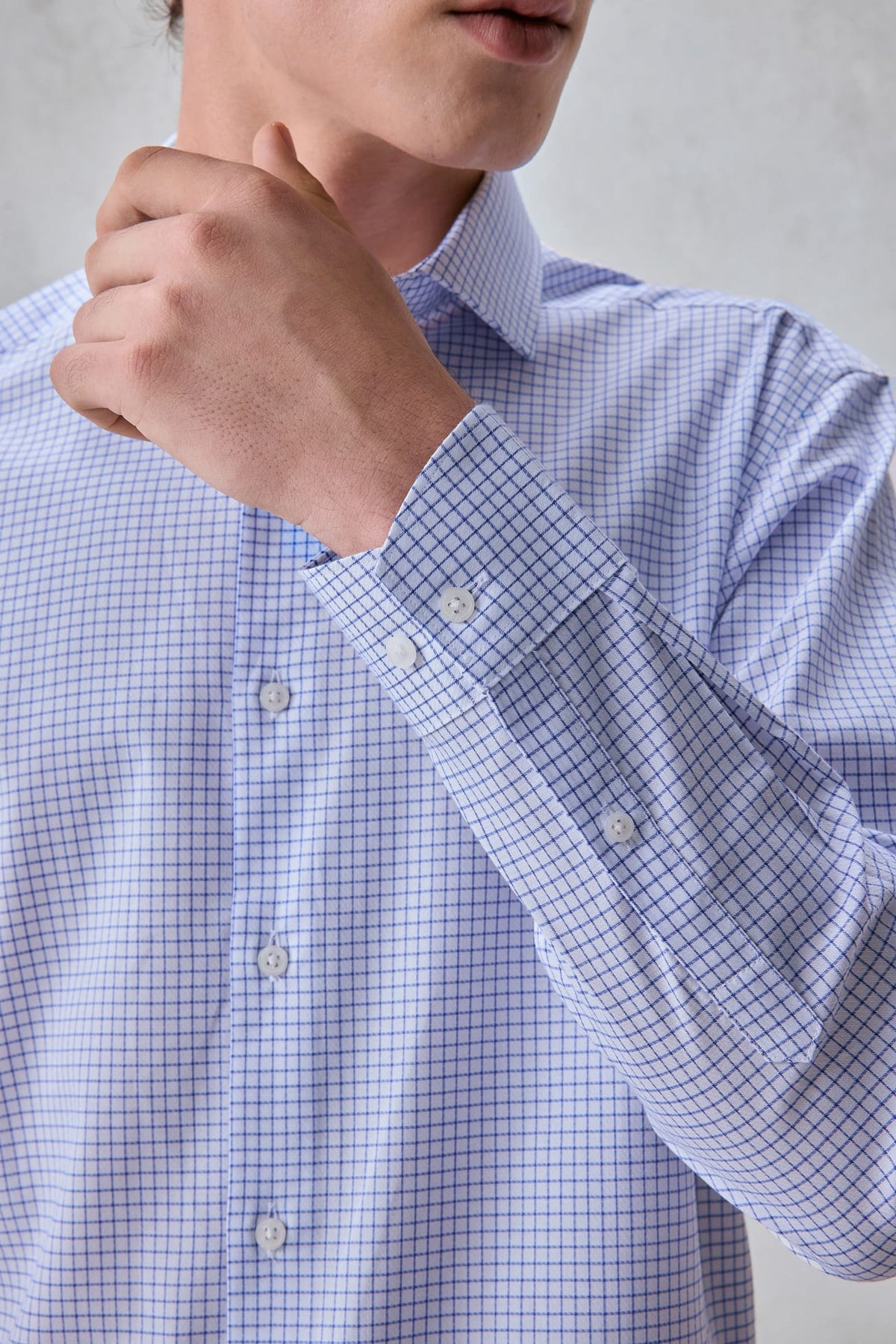 G2000 - Shirts - Non-Iron Easy Care Check Smart Fit Shirt