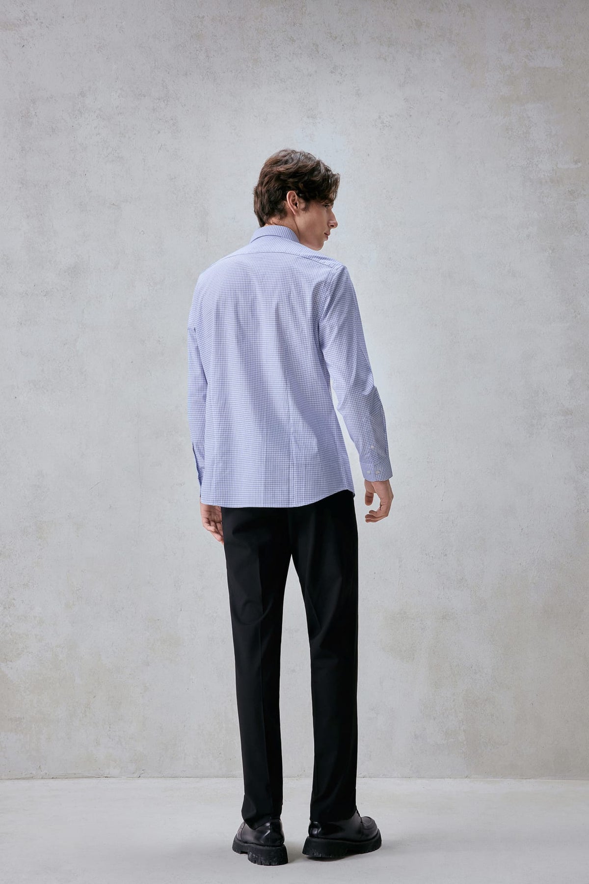 G2000 - Shirts - Non-Iron Easy Care Check Smart Fit Shirt