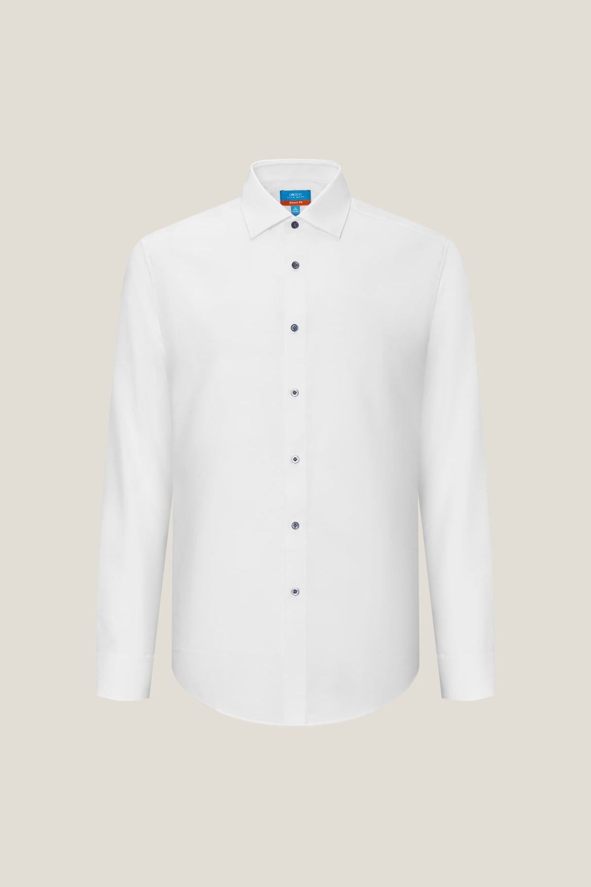 G2000 Shirts Non-Iron Dry Smart Fit Dot Texture Shirt White Smart