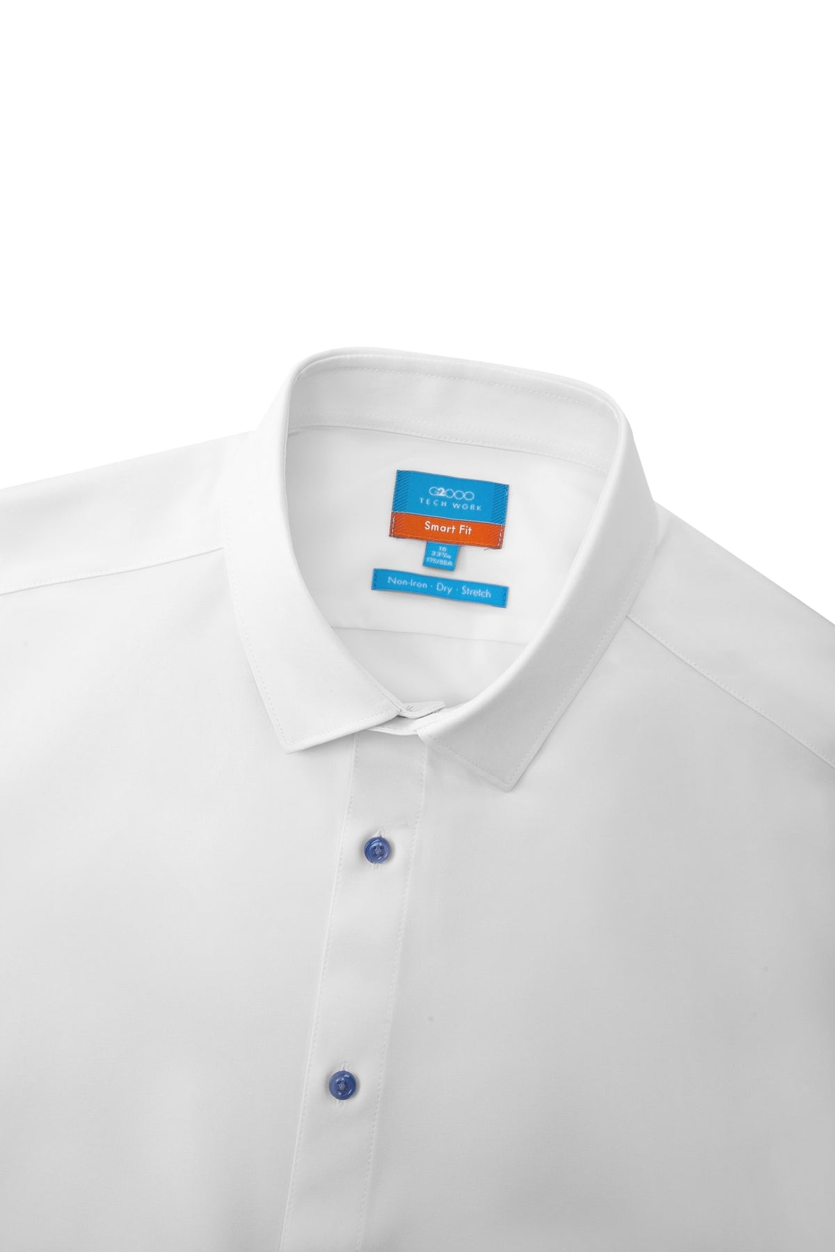 G2000 - Shirts - Non-Iron Dry Stretch Smart Fit Poplin Shirt