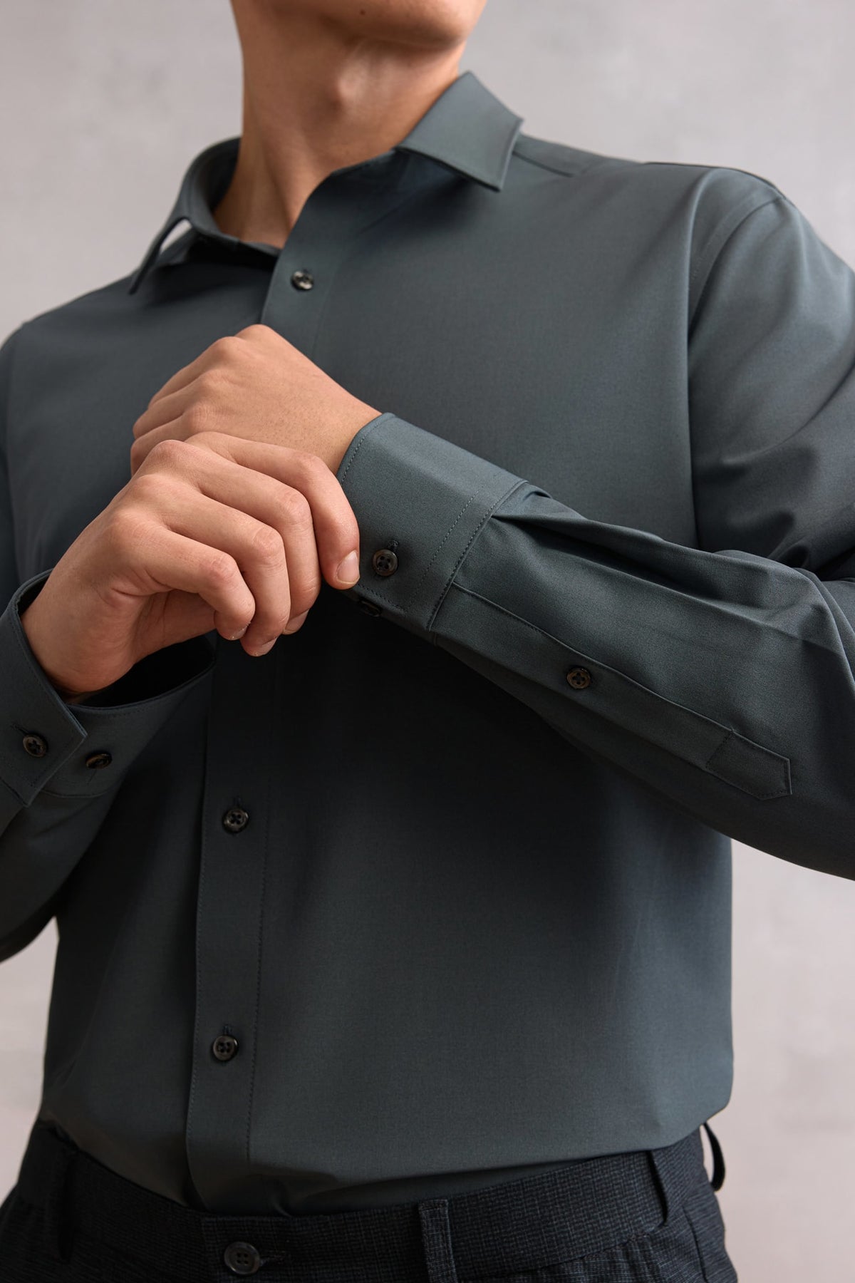 G2000 - Shirts - Non-Iron Dry Stretch Smart Fit Poplin Shirt