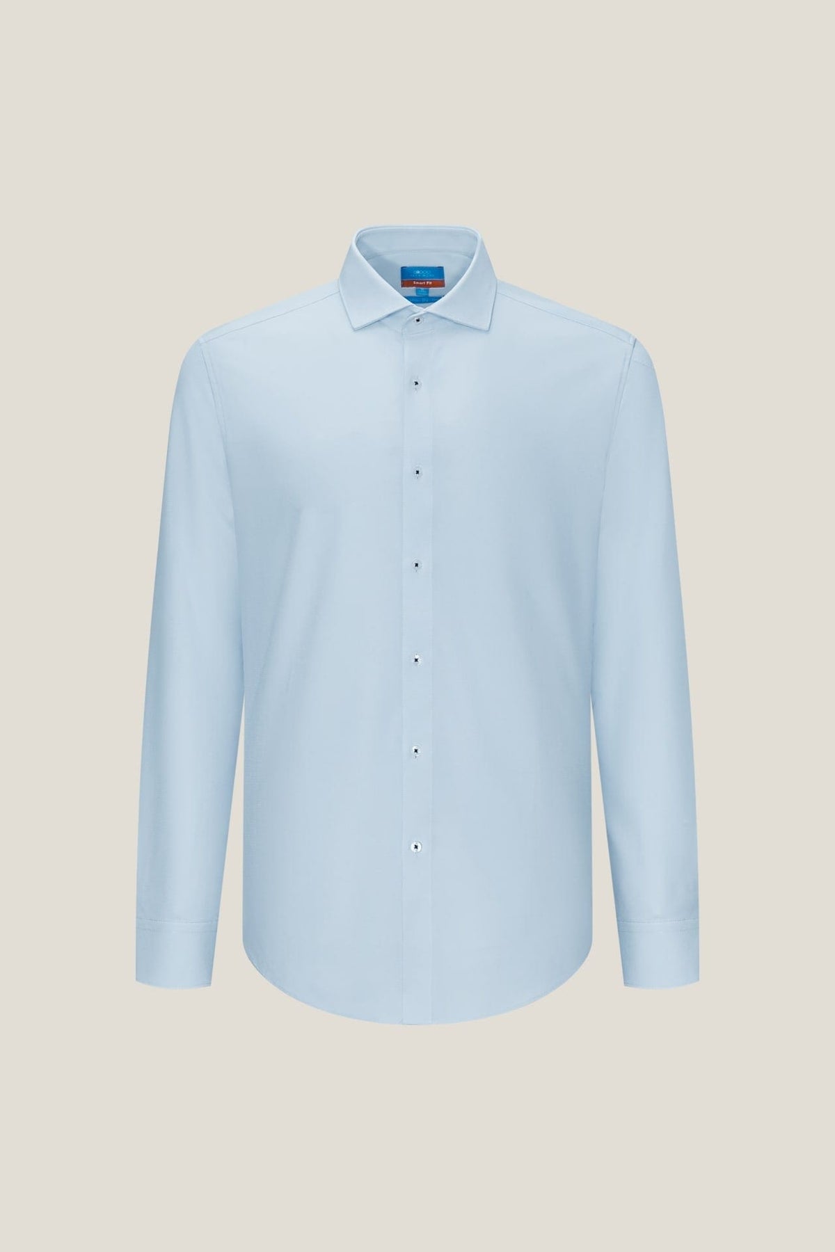 G2000 Shirts Non-Iron Dry Stretch Smart Fit Texture Check Shirt Wan Blue Smart