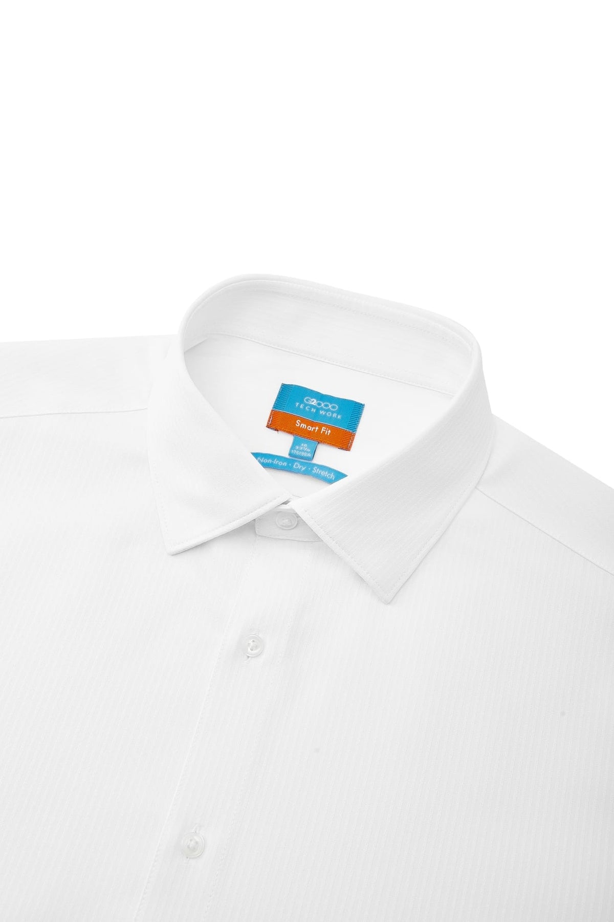 G2000 - Shirts - Non-Iron Dry Stretch Smart Fit Texture Stripe Shirt