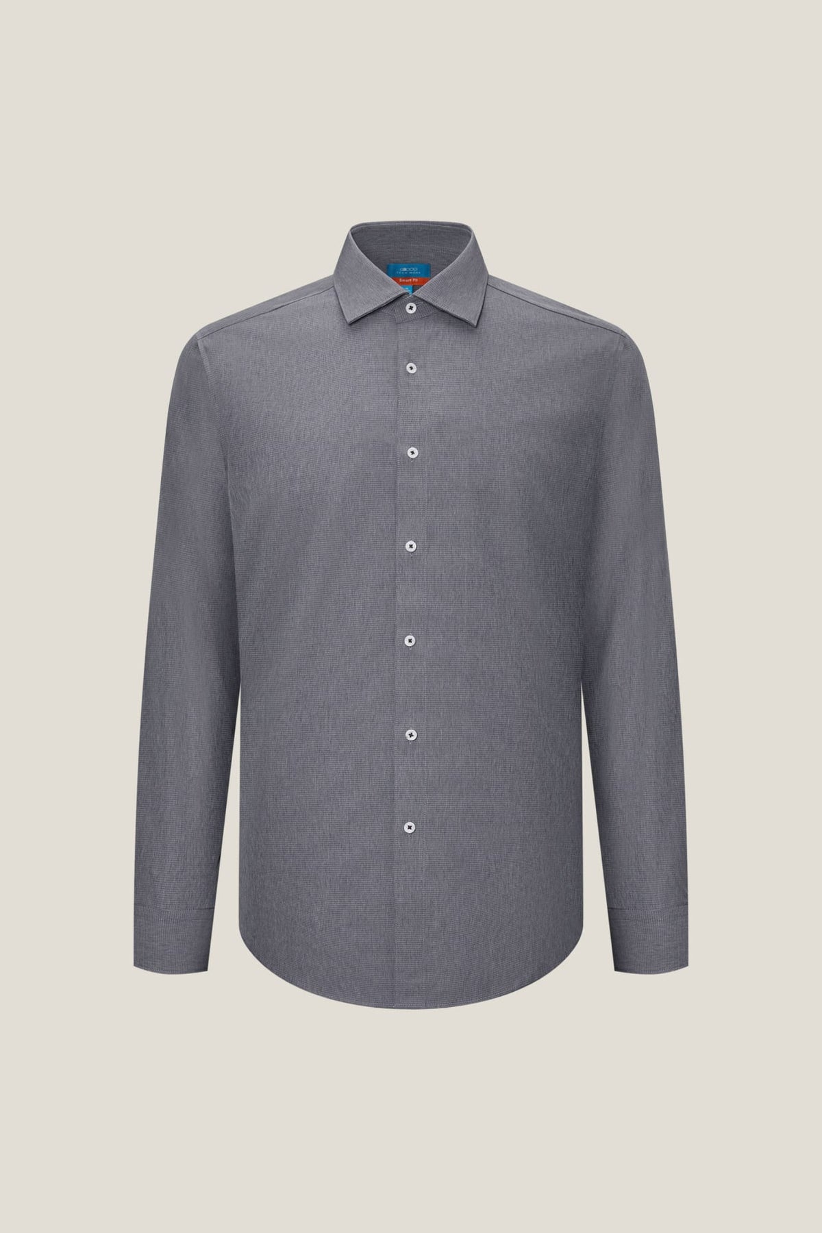 G2000 Shirts Non-Iron Dry Stretch Smart Fit Horizontal Semi Solid Shirt Elephant Skin Smart