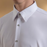 Non-Iron Comfort Knit Smart Fit Long Sleeve Shirt