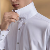 Non-Iron Comfort Knit Smart Fit Long Sleeve Shirt
