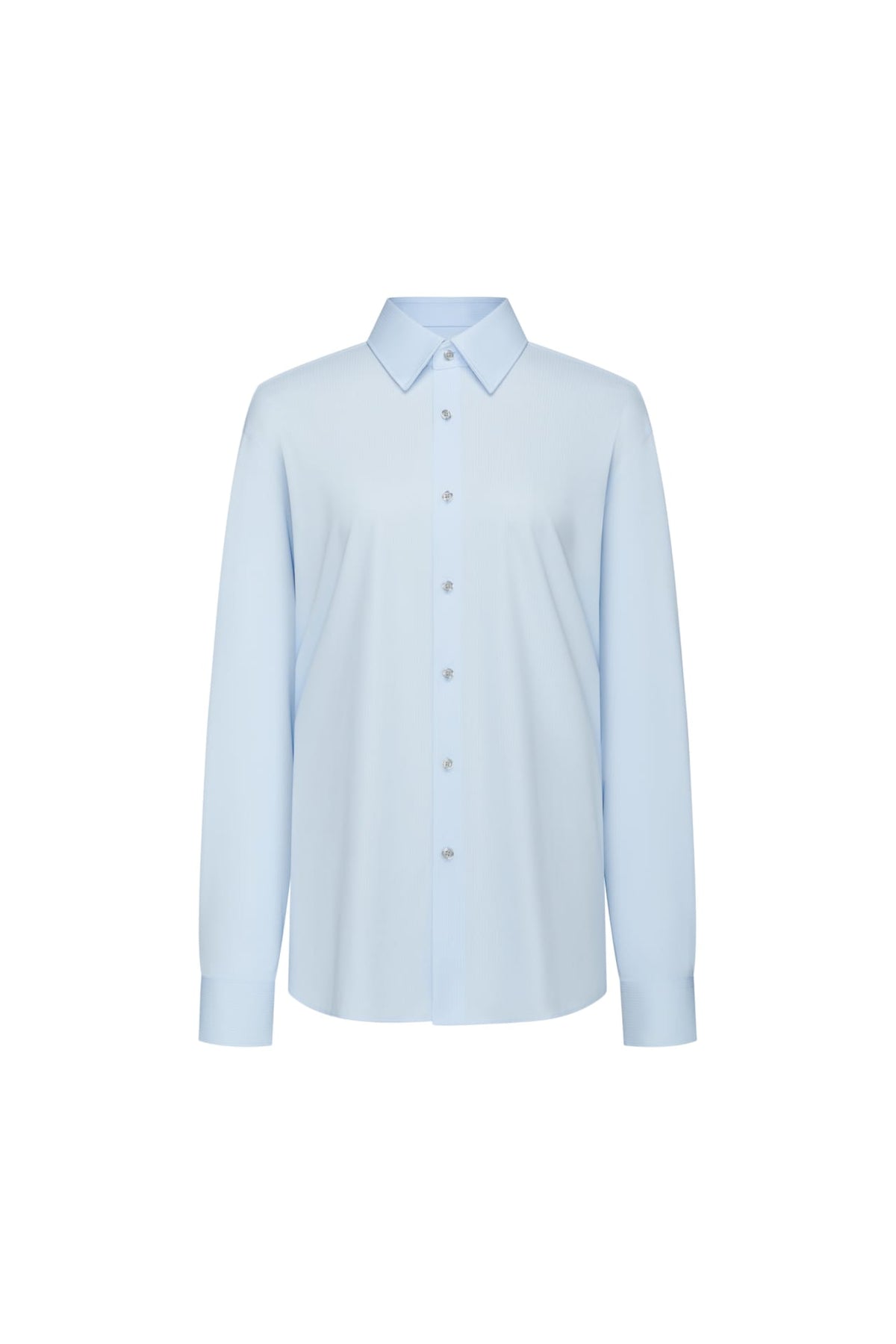 Non-Iron Comfort Knit Smart Fit Long Sleeve Shirt