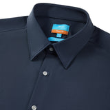 Non-Iron Comfort Knit Smart Fit Long Sleeve Shirt