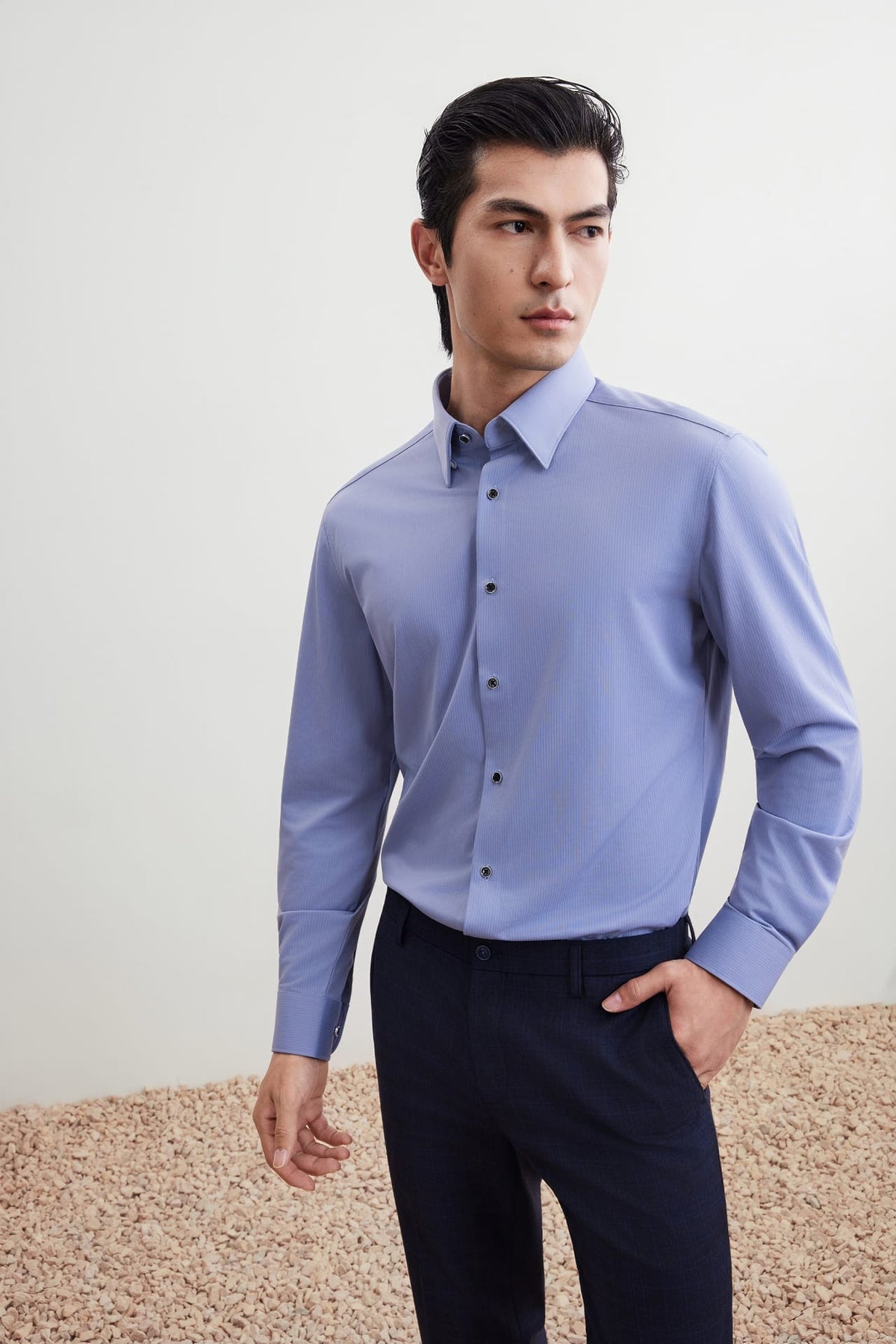 G2000 - Shirts - Non-Iron Poly Rayon Warp Knit Shirt