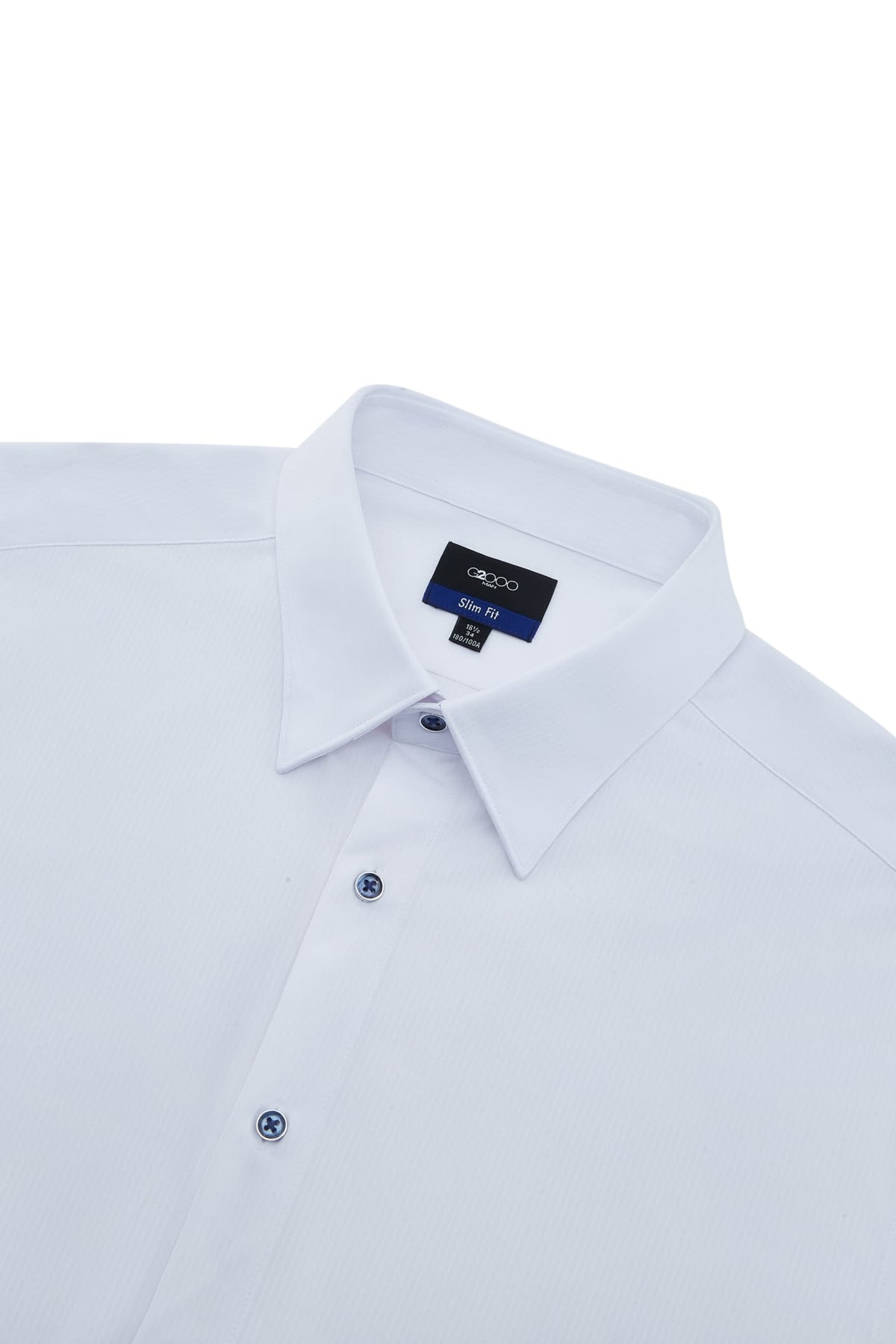 G2000 - Shirts - Non-Iron Warp Knit Slim Fit Long Sleeve Shirt