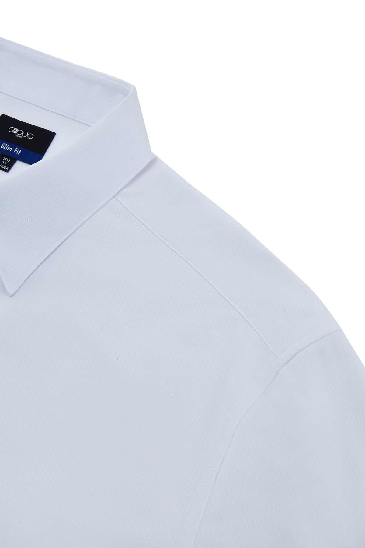 G2000 - Shirts - Non-Iron Warp Knit Slim Fit Long Sleeve Shirt
