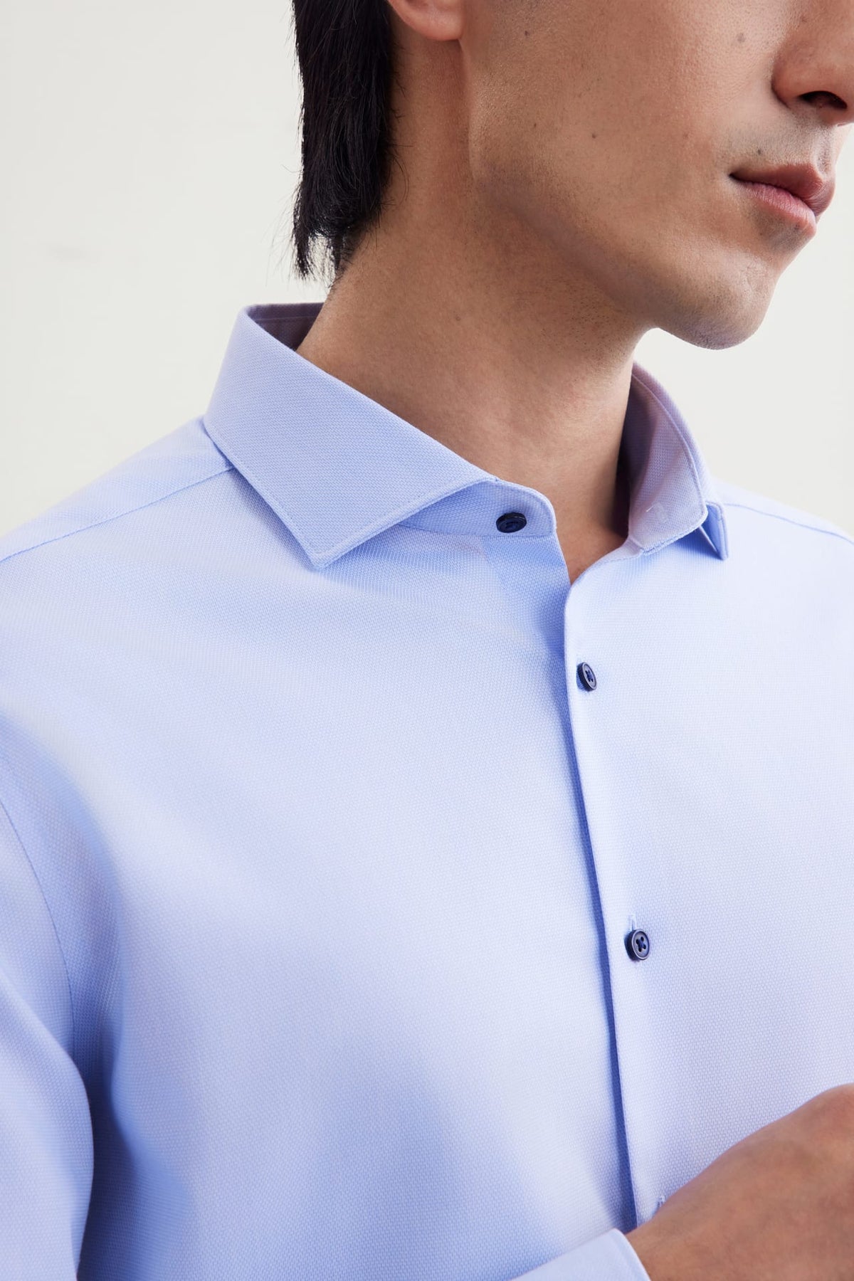 G2000 - Shirts - Non-Iron Silky Touch Smart Fit 2 Tone Shirt