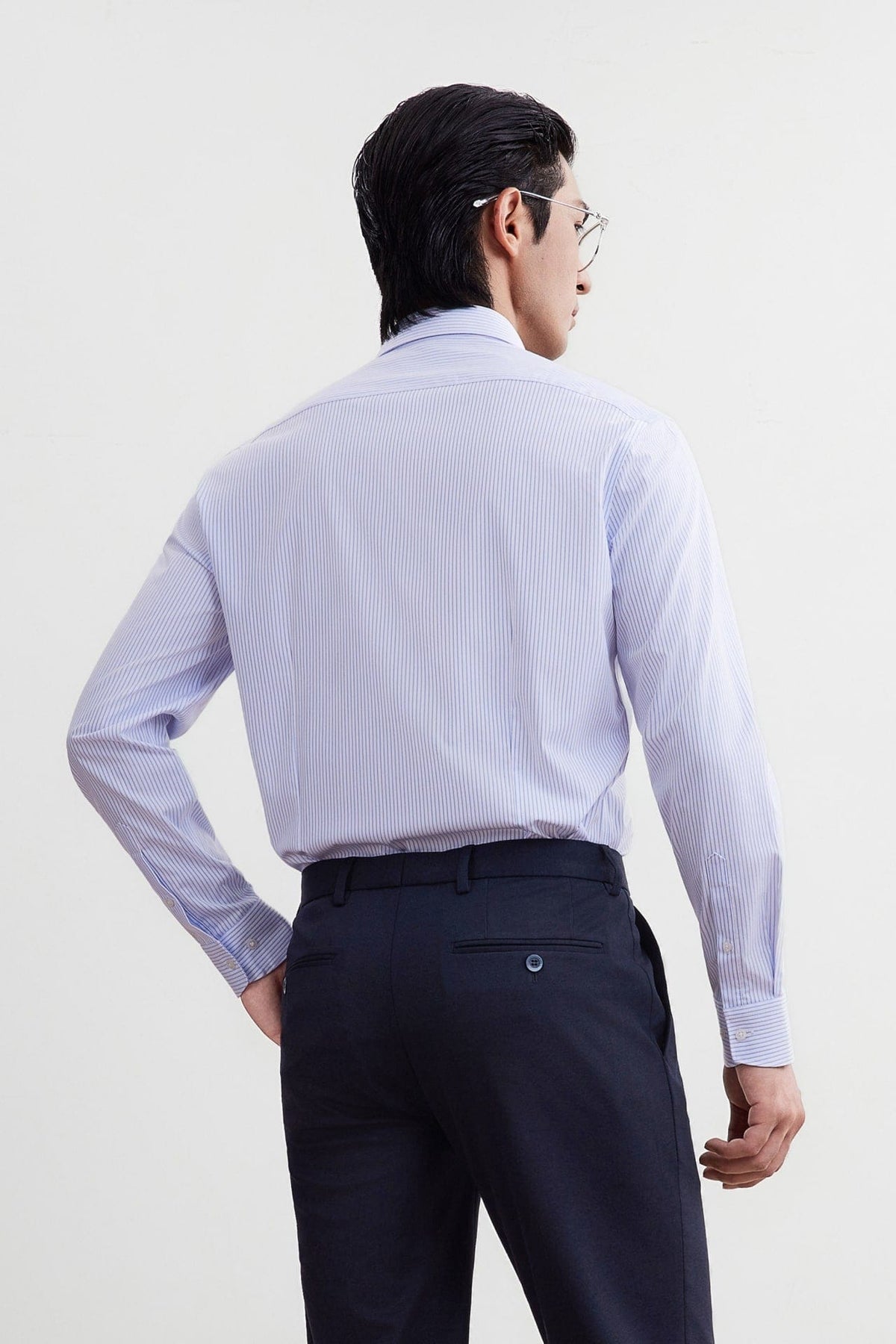 G2000 - Shirts - Non-Iron Silky Touch Smart Fit Stripe Shirt