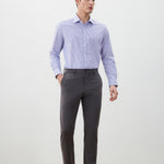 G2000 Shirts Non-Iron Silky Touch Smart Fit Check Shirt Midnight Navy Smart