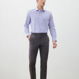 G2000 Shirts Non-Iron Silky Touch Smart Fit Check Shirt Midnight Navy Smart