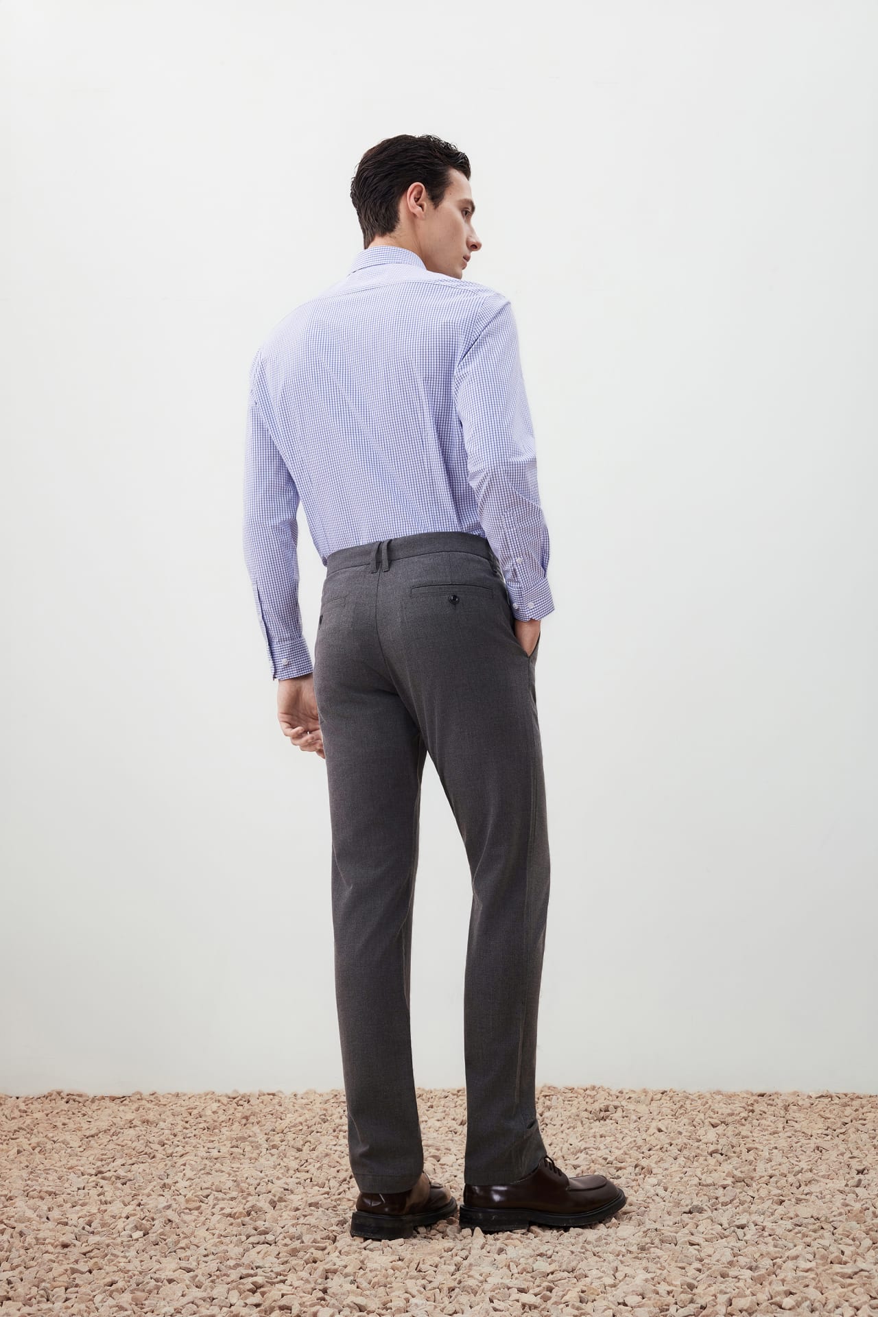G2000 Shirts Non-Iron Silky Touch Smart Fit Check Shirt