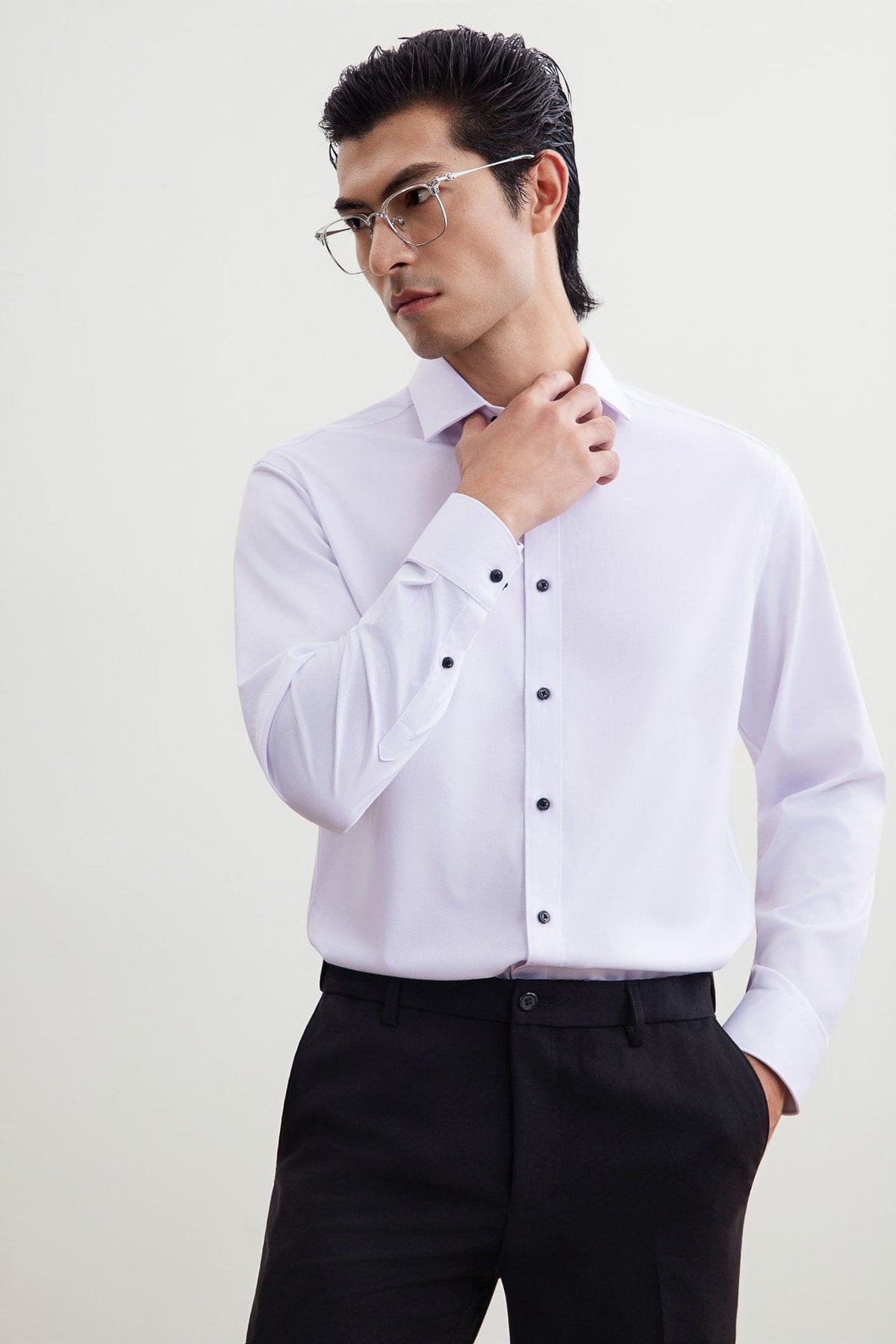 G2000 Shirts Non-Iron Silky Touch Smart Fit Dobby Twill Shirt