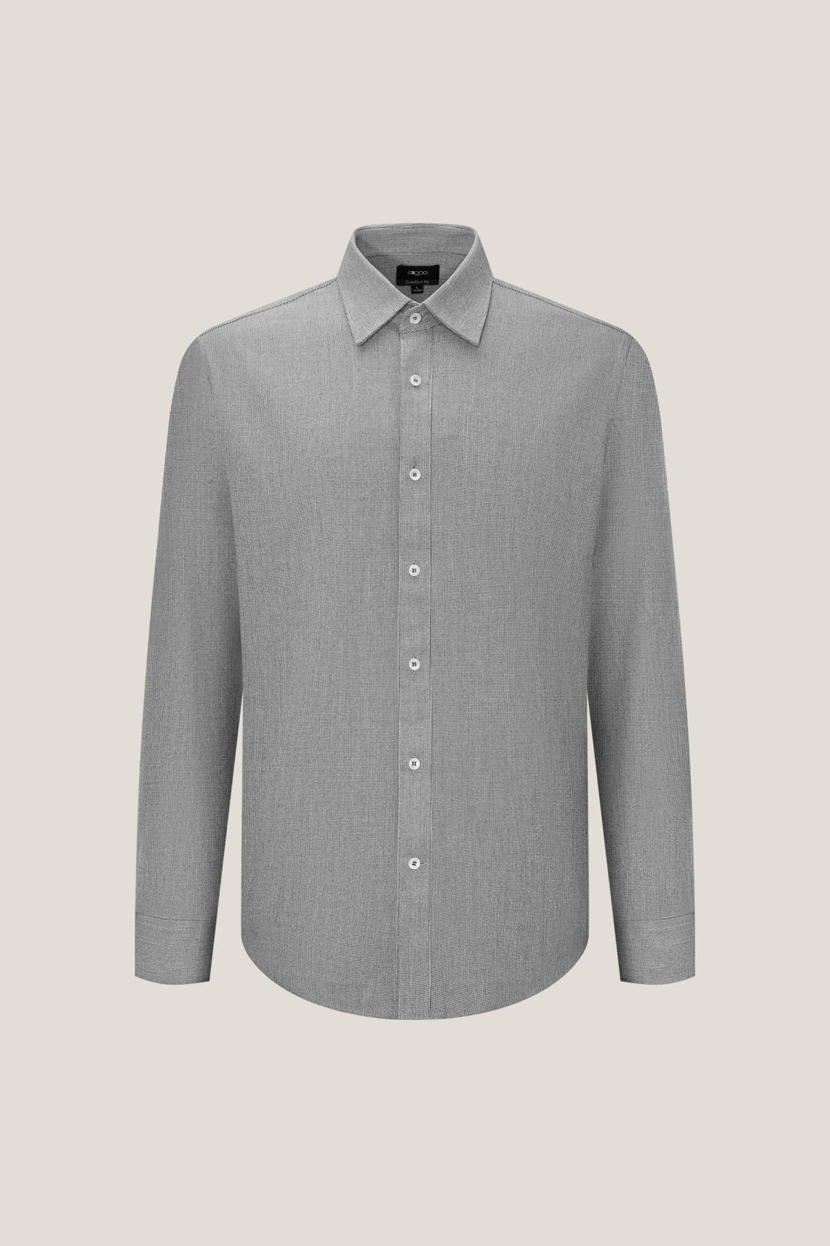 G2000 Shirts 2-Side Brush Comfort Fit 2 Tone Casual Shirt Aluminum Comfort