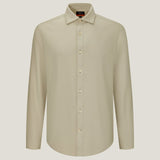 2-Side Brushed Smart Fit Long Sleeve Casual Shirt