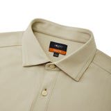 2-Side Brushed Smart Fit Long Sleeve Casual Shirt