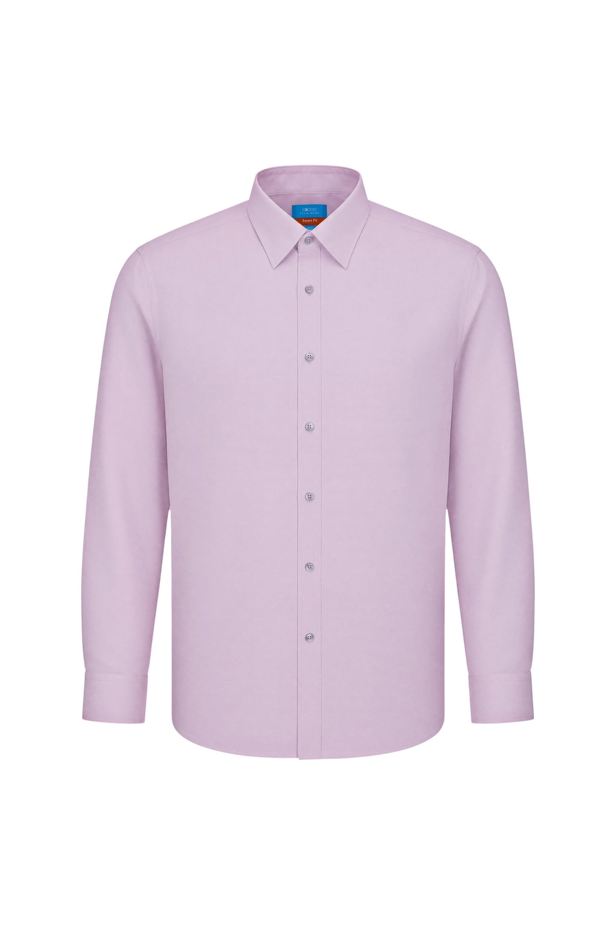 Easy Ironing Opaque UV Protection Fine Twill Smart Fit Long Sleeve Shirt