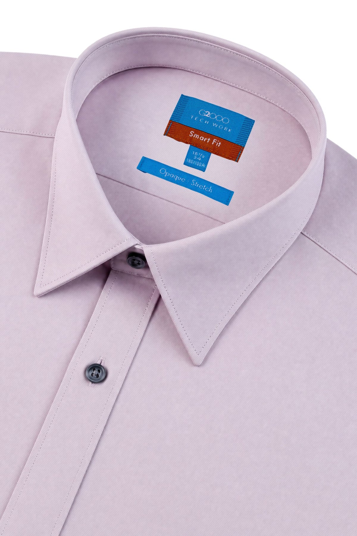 G2000 - Shirts - Easy Ironing Opaque UV Protection Fine Twill Smart Fit Long Sleeve Shirt