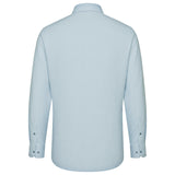 Easy Ironing Opaque UV Protection Fine Twill Smart Fit Long Sleeve Shirt