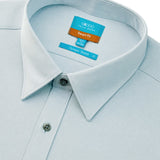Easy Ironing Opaque UV Protection Fine Twill Smart Fit Long Sleeve Shirt