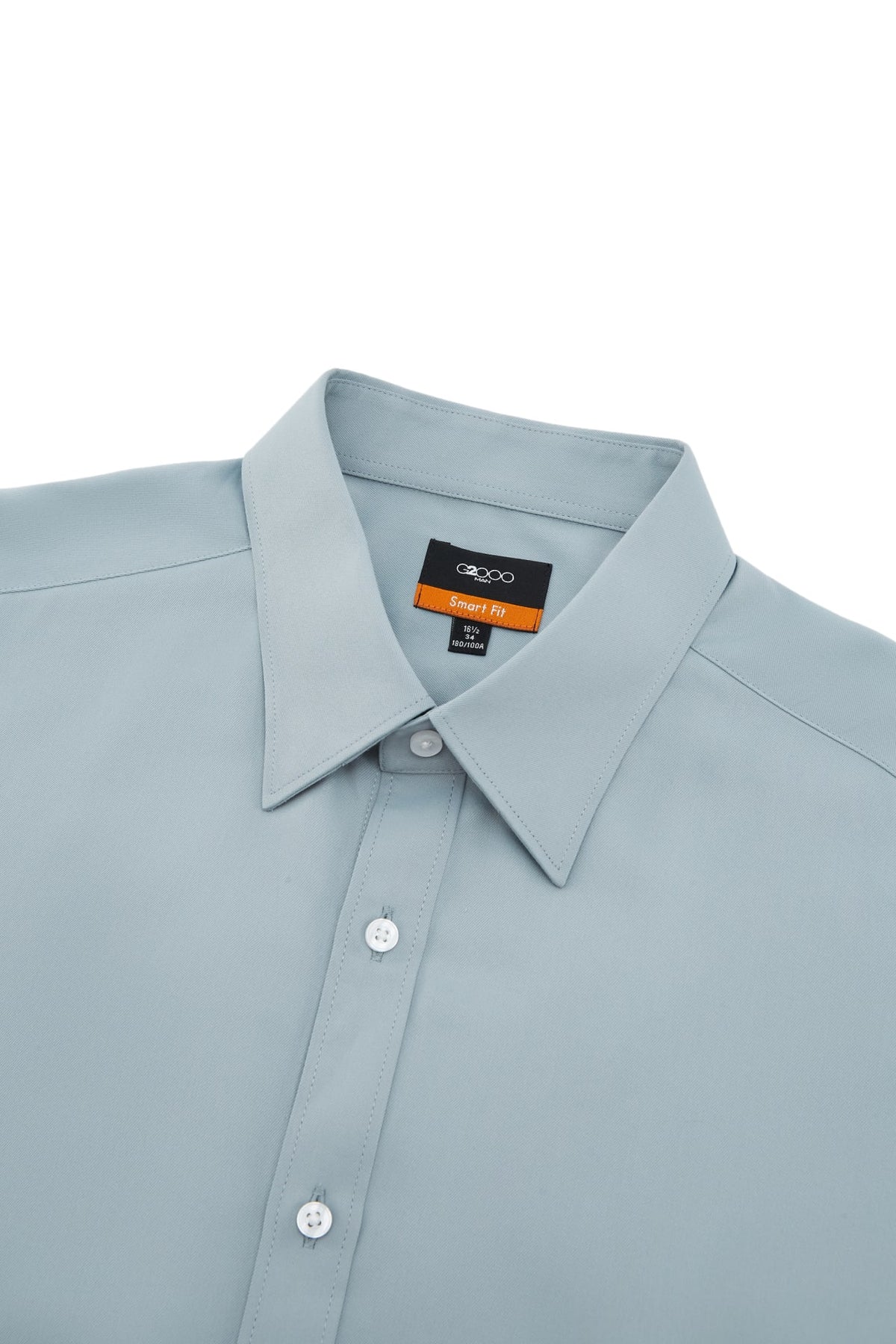 G2000 - Shirts - Easy Care Opaque Anti UV Fine Twill Smart Fit Long Sleeve Shirt