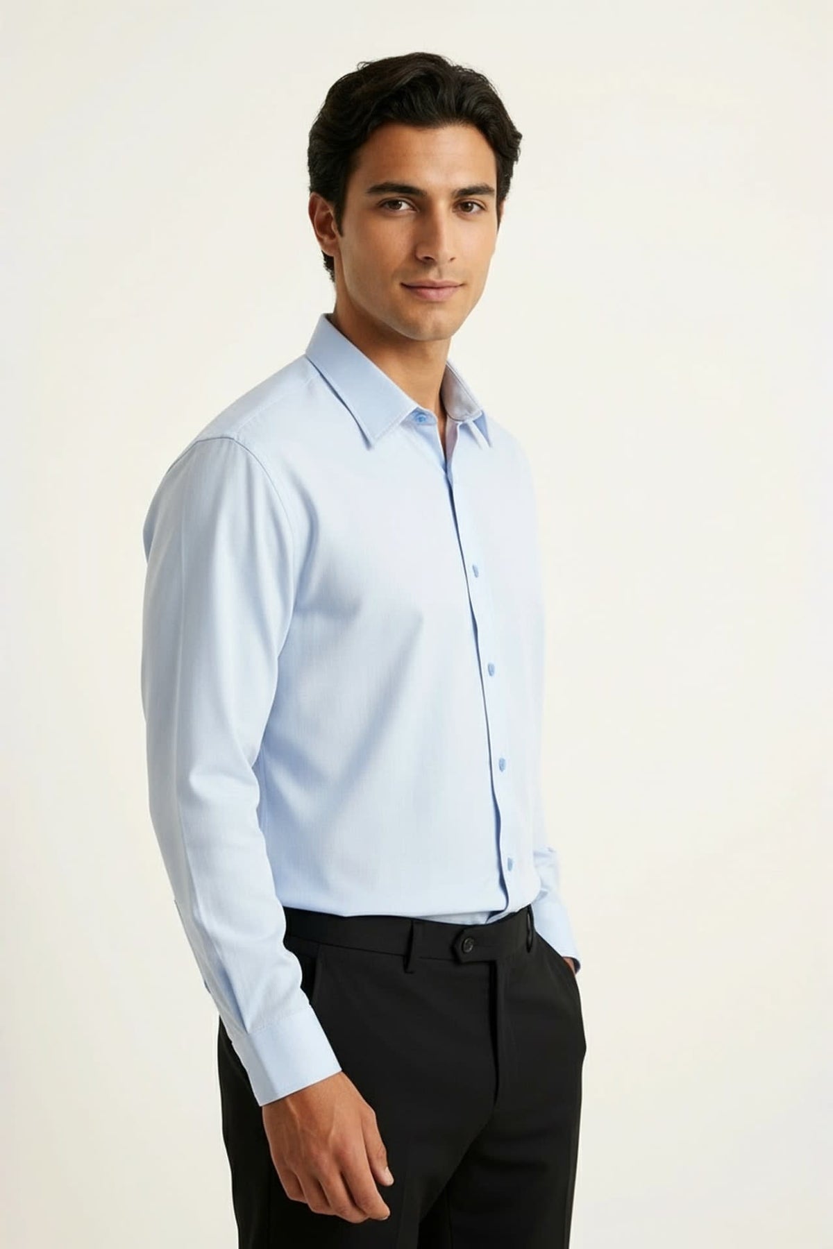G2000 - Shirts - Easy Care Opaque Anti UV Fine Twill Smart Fit Long Sleeve Shirt