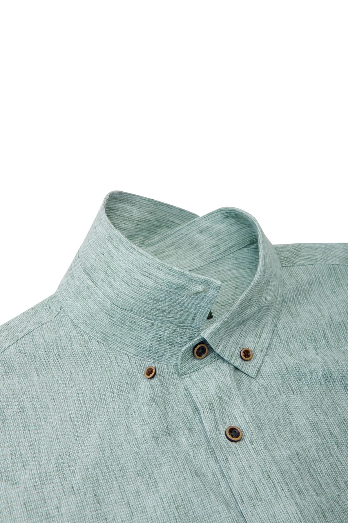 G2000 - Shirts - Linen Blend Comfort Fit Stripe Casual Shirt