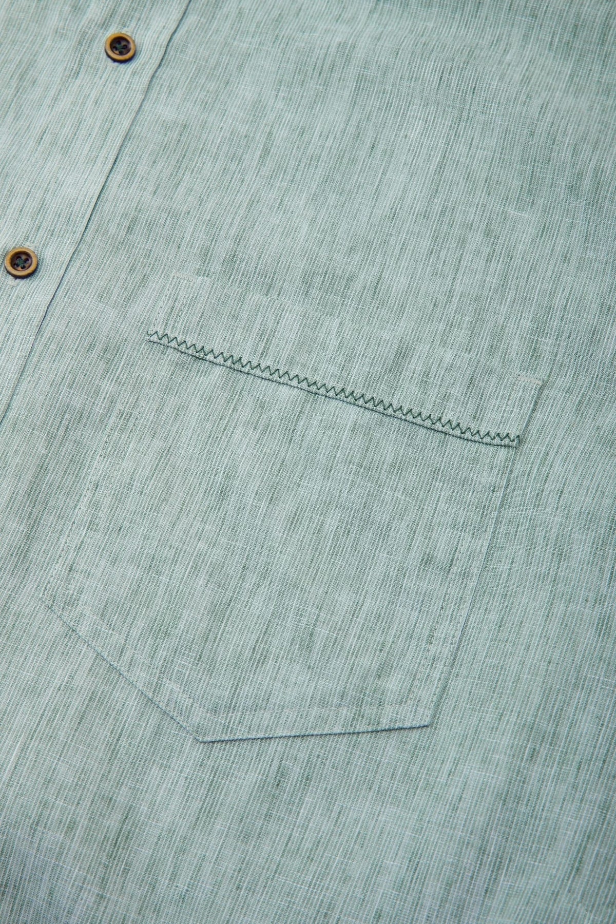 G2000 - Shirts - Linen Blend Comfort Fit Stripe Casual Shirt
