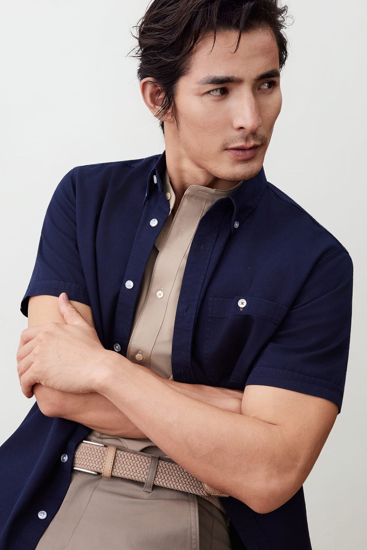 G2000 - Shirts - Cotton Garment-Dye Comfort Fit Short Sleeve Casual Shirt
