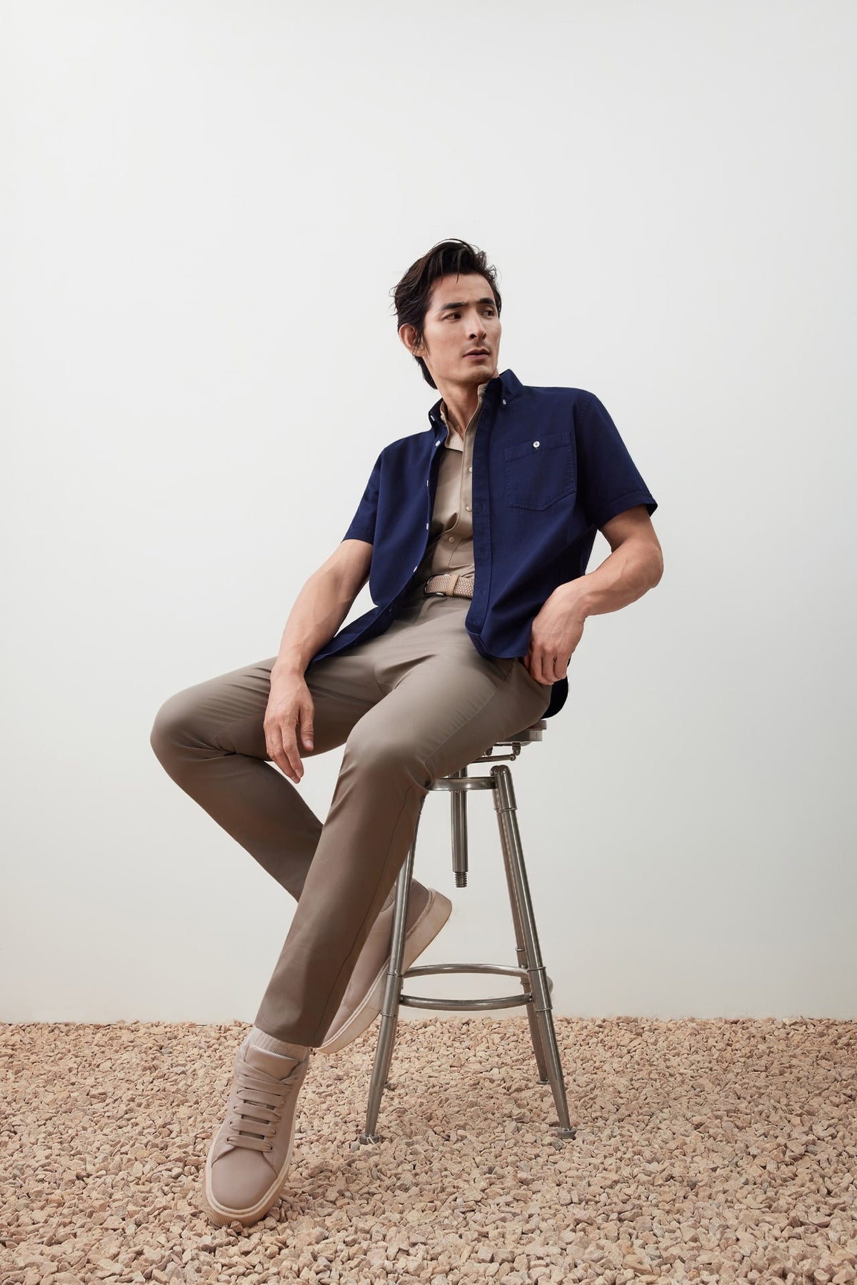 G2000 - Shirts - Cotton Garment-Dye Comfort Fit Short Sleeve Casual Shirt
