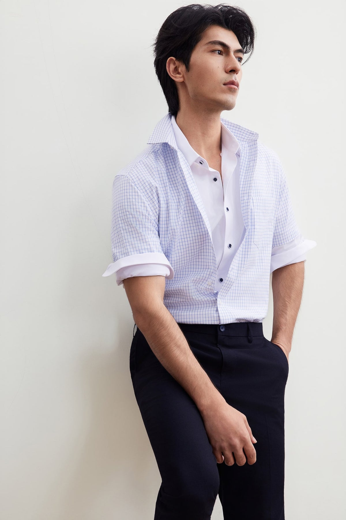 G2000 - Shirts - Non-Iron Easy Care Smart Fit Check Short Sleeve Shirt