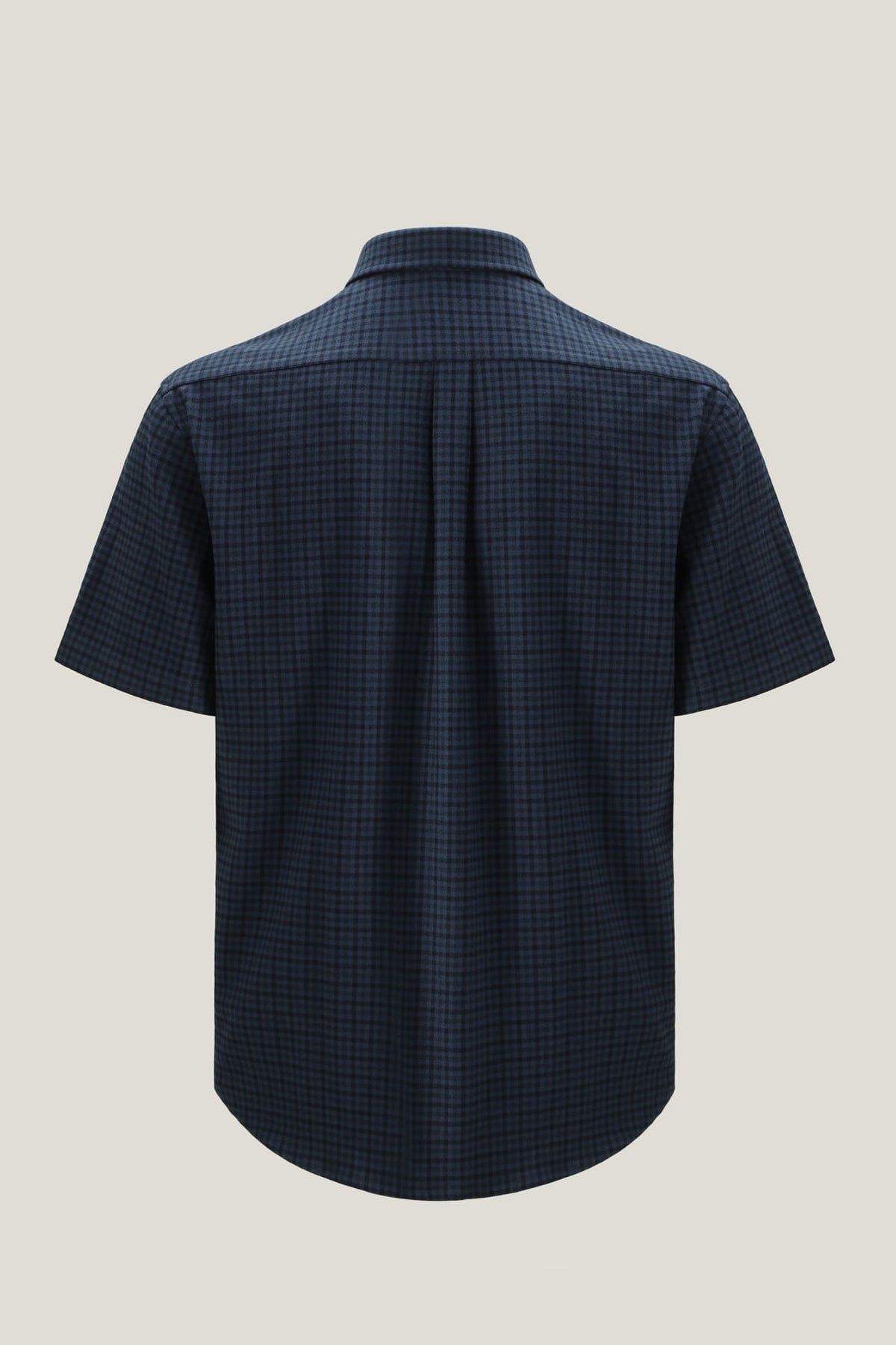 G2000 Shirts 2-Side Brush Comfort Fit Check Short Sleeve Casual Shirt